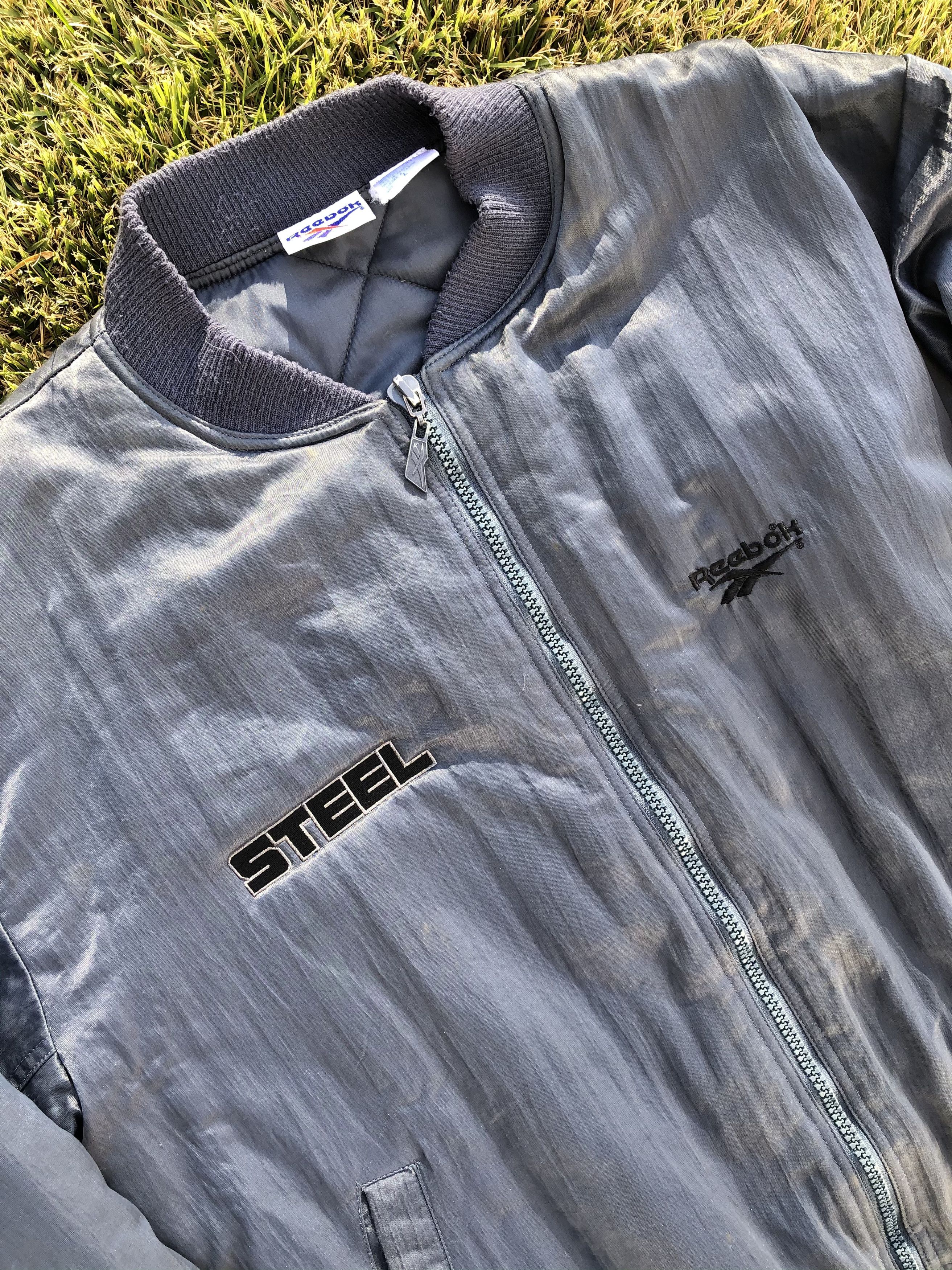 Reebok × Vintage 1997 STEEL INTERSCOPE MOVIE SHAQ VINTAGE MOVIE PROMO JACKET Size US L / EU 52-54 / 3 - 3 Thumbnail
