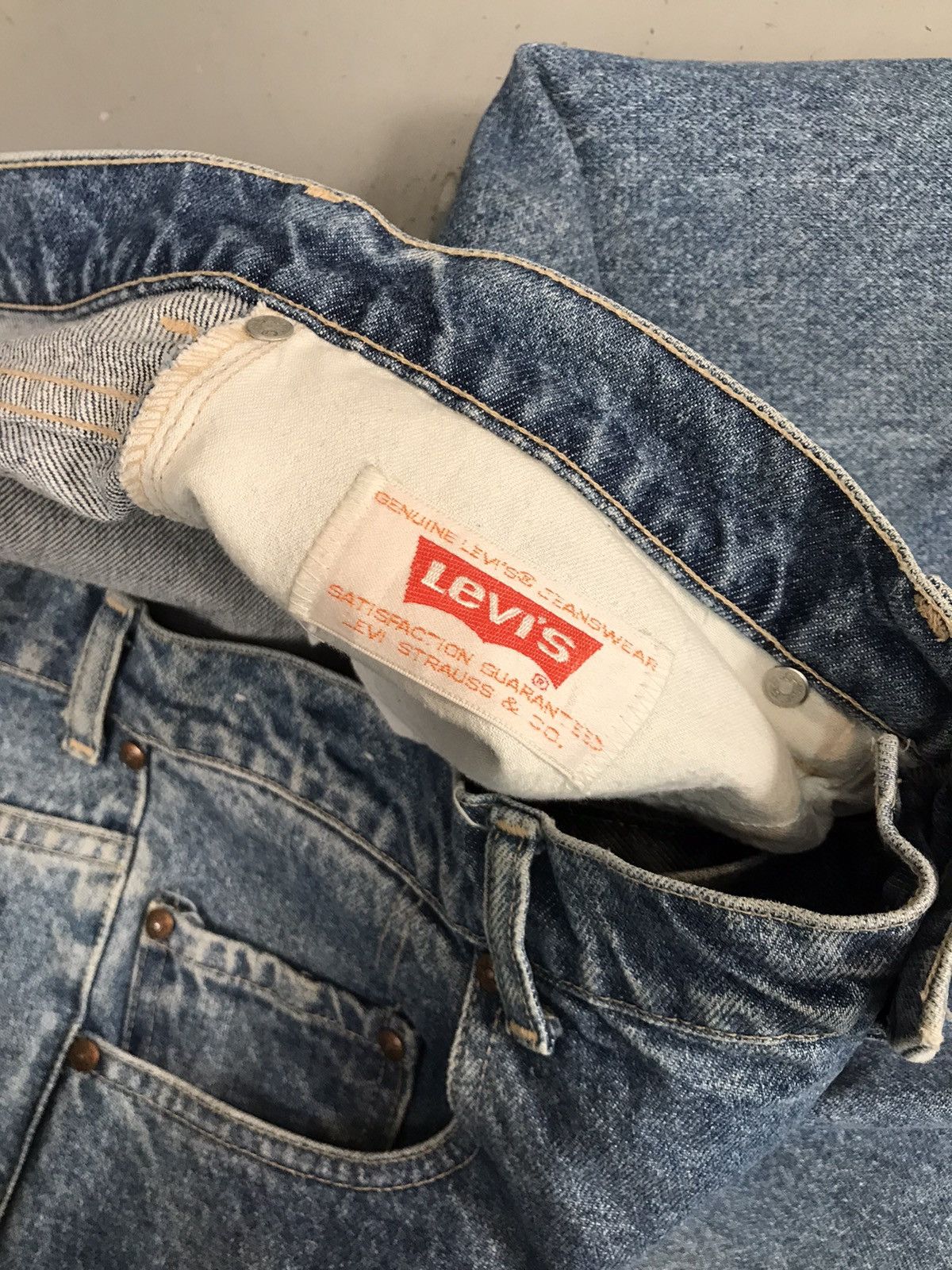 Levi's × Vintage Vintage Levi’s Strauss & co silver tab denim Size US 32 / EU 48 - 7 Thumbnail