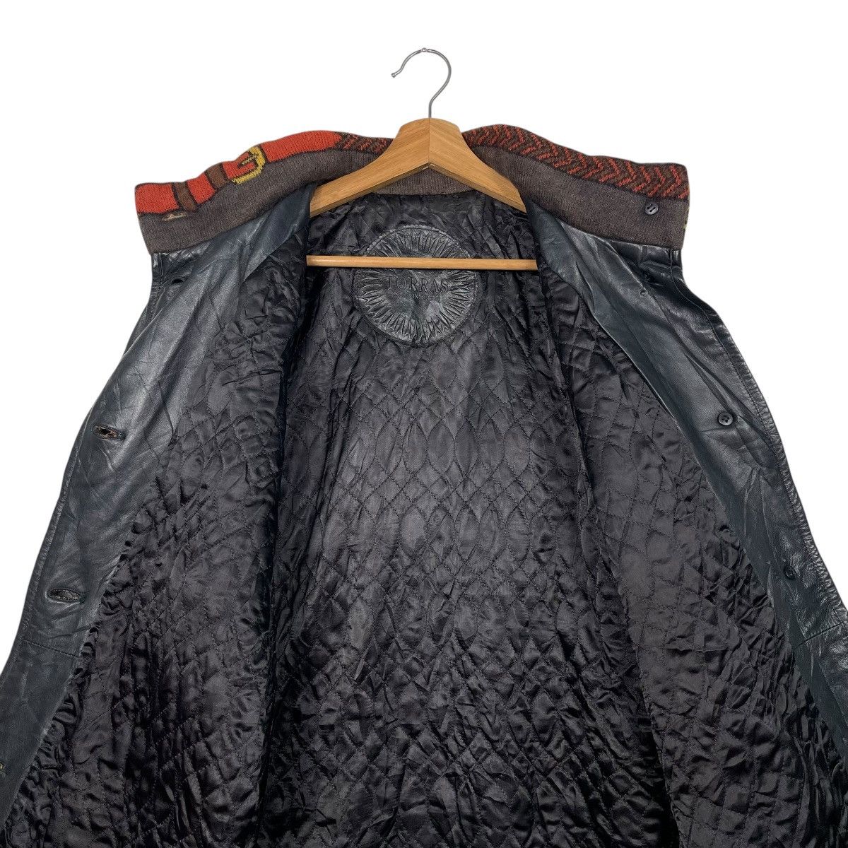 Torras Torras Leather Jacket Made In Spain Size L / US 10 / IT 46 - 12 Thumbnail