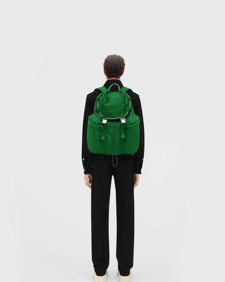Bottega Veneta o1n1vont1224 Size: OS / Alto Backpack in Green Size ONE SIZE - 1 Preview