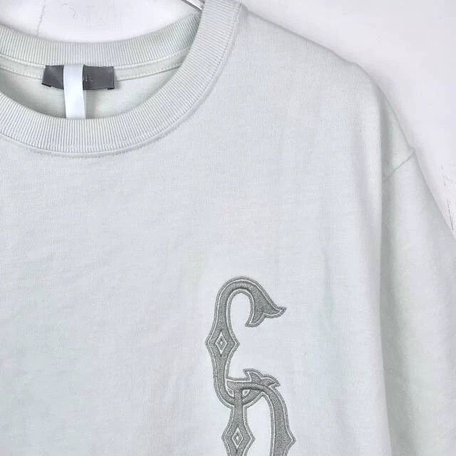 Dior Dior Logo Embroidered Light Green TShirt-2506 Size US M / EU 48-50 / 2 - 3 Thumbnail