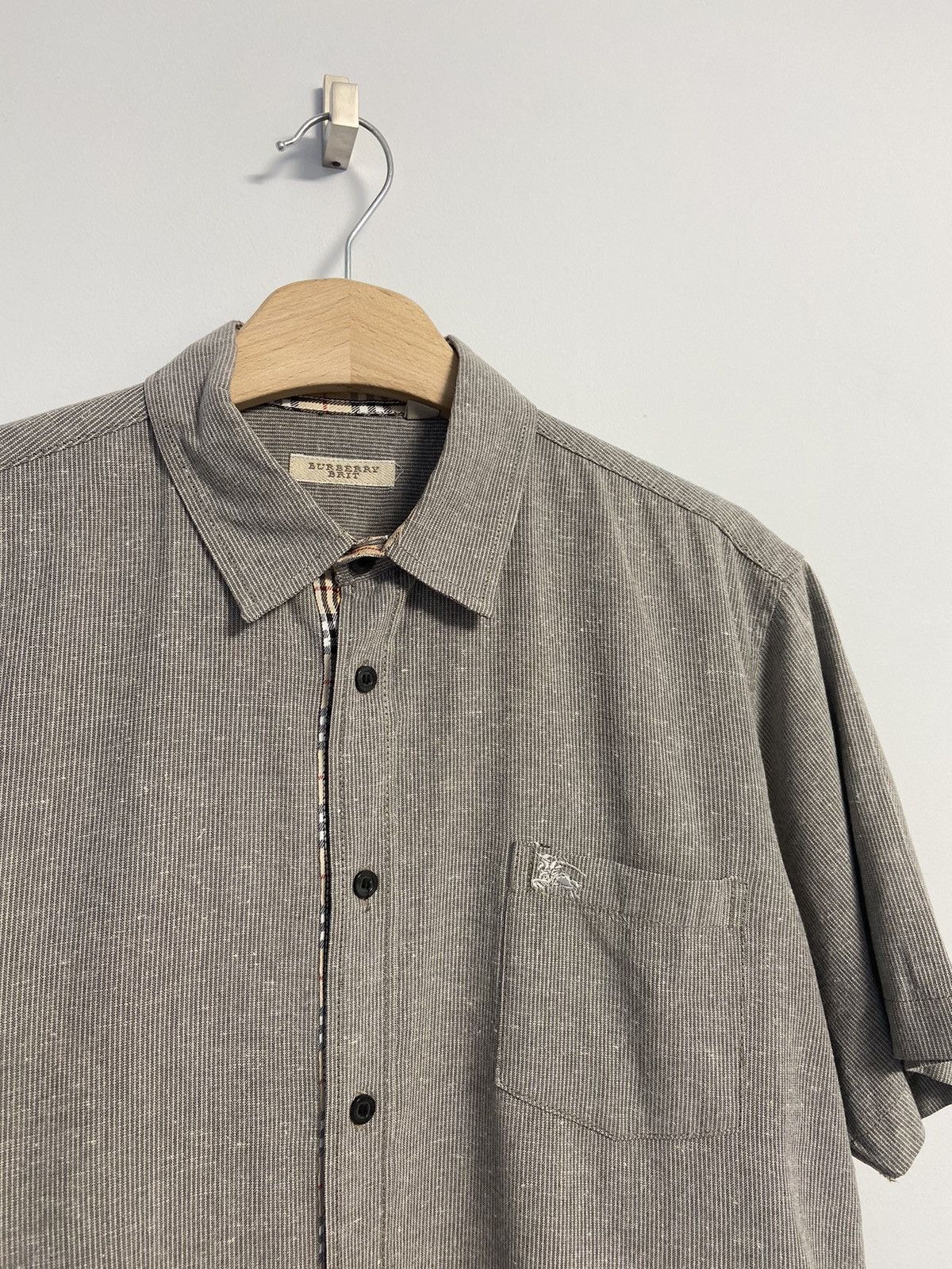 Burberry Burberry Vintage Shirt Button Up Size US M / EU 48-50 / 2 - 2 Thumbnail