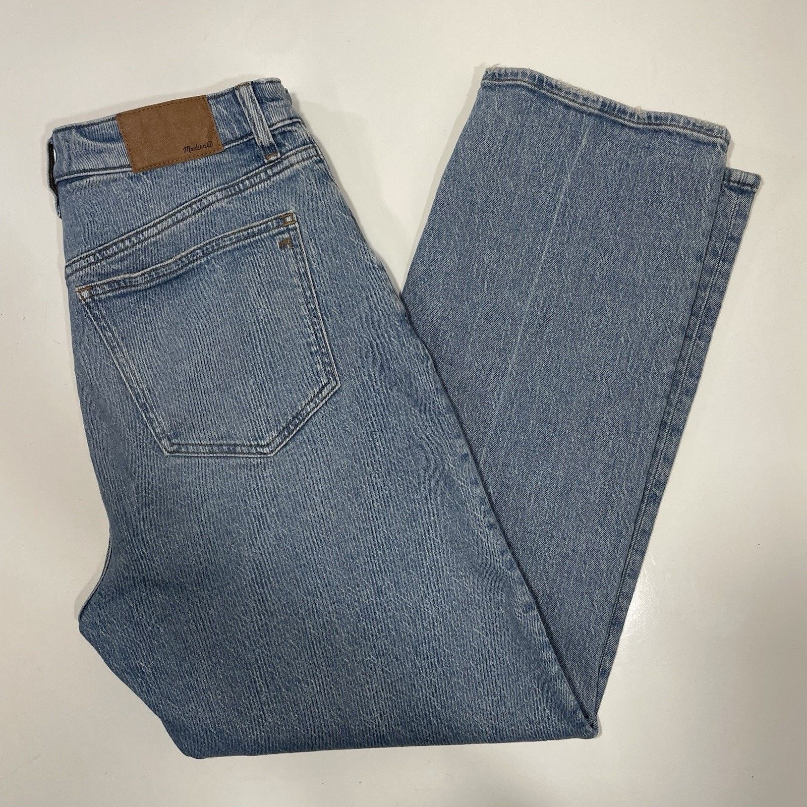 Madewell Madewell The Perfect VTG Straight Jeans Women's 30x29 Blue Size 30" / US 8 / IT 44 - 8 Thumbnail