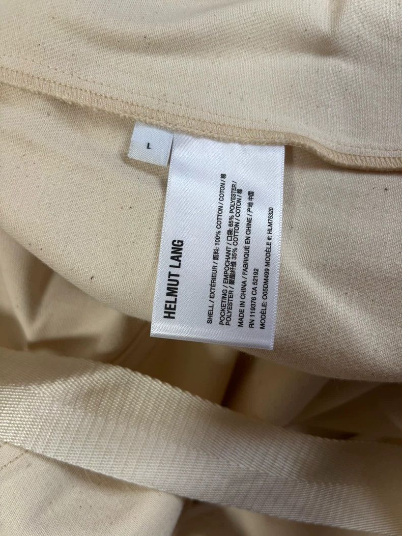 Helmut Lang HELMUT LANG Make an old white painter's coat with ink Size US L / EU 52-54 / 3 - 8 Thumbnail