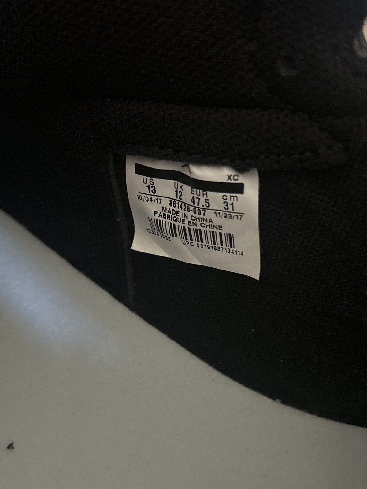 Jordan Brand Jordan 1 High NRG Patent Gold Toe Size US 13 / EU 46 - 6 Thumbnail