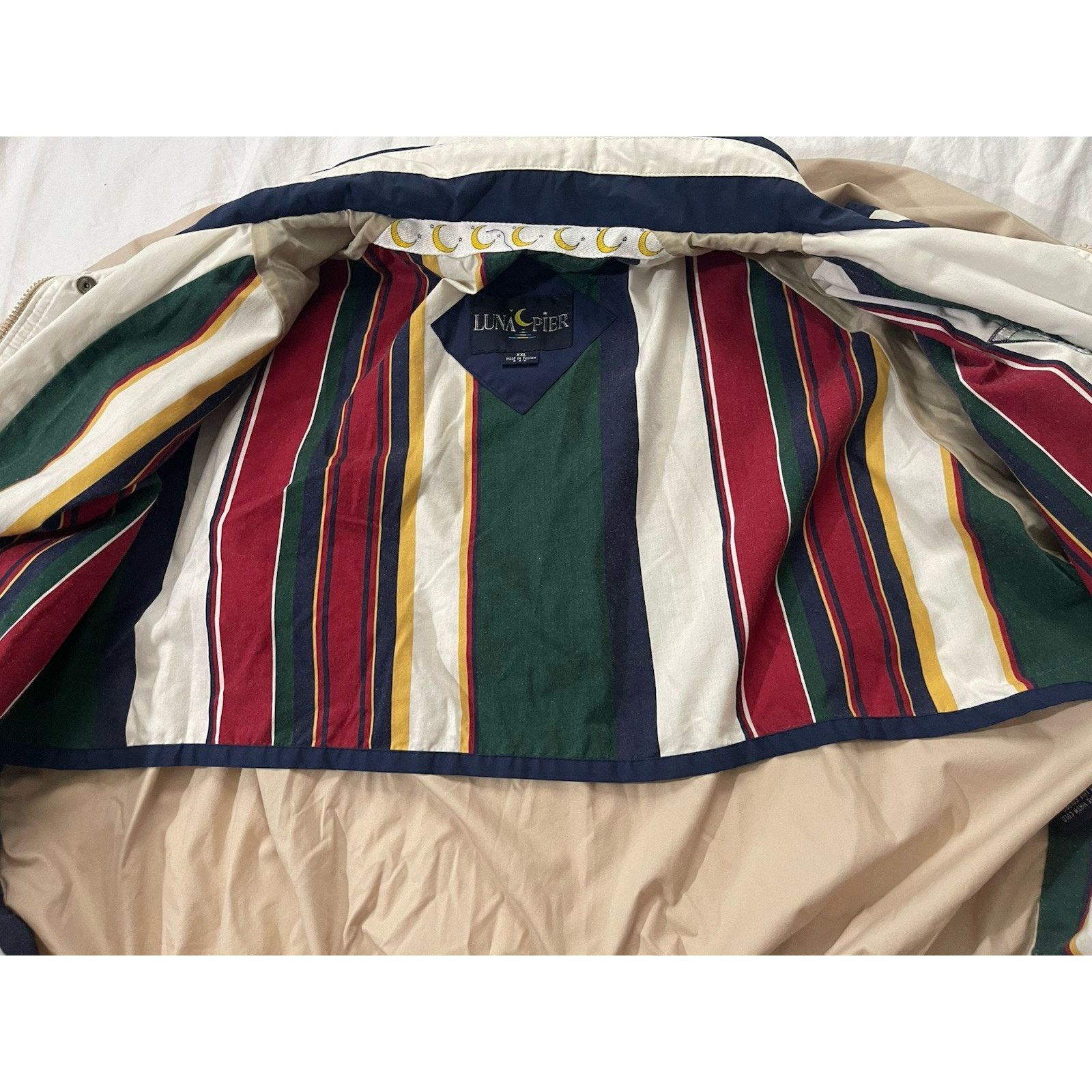 Other Vintage Luna Pier Horseshoe Club Jacket WaterProof NFL Colt Size US XXL / EU 58 / 5 - 6 Thumbnail