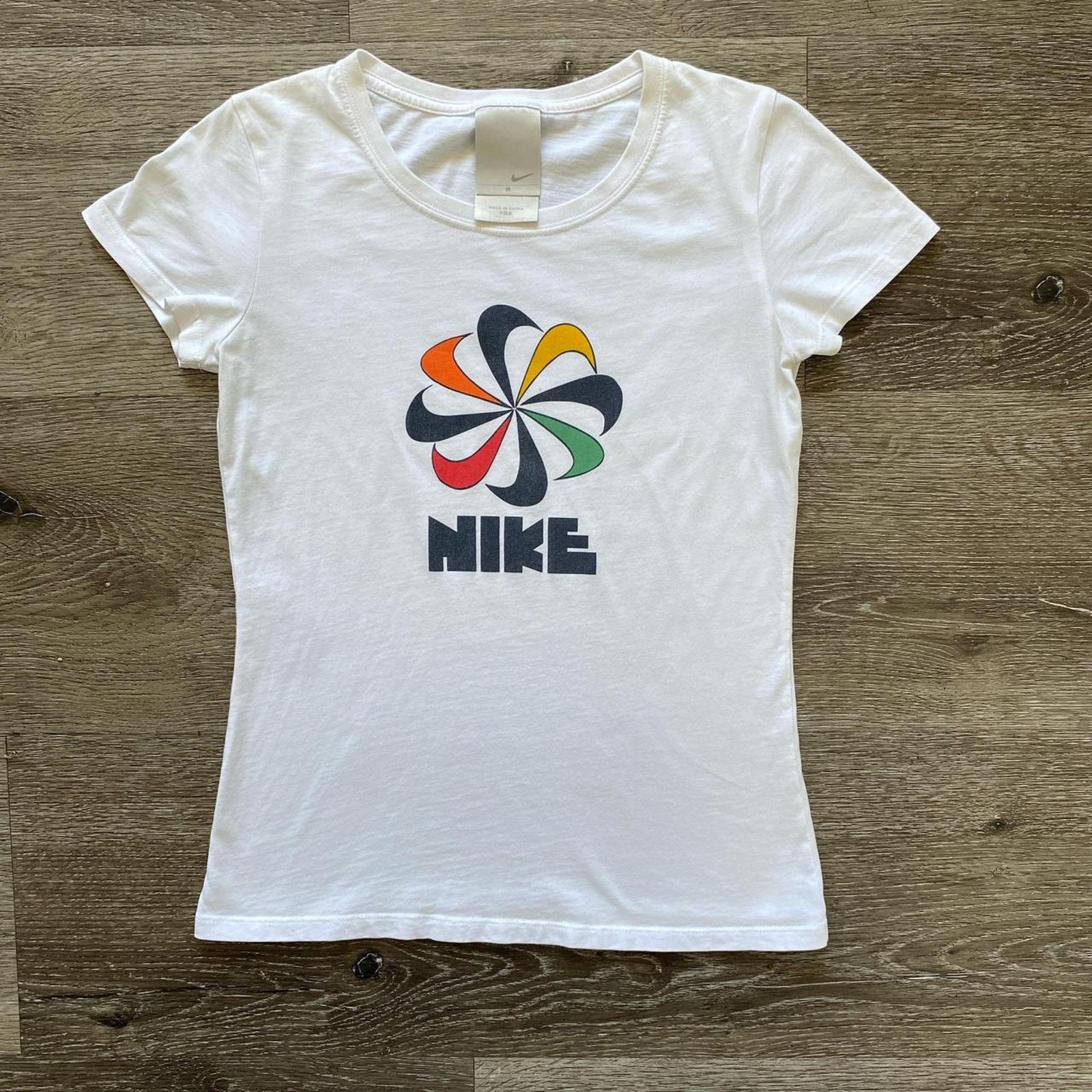 Nike Vintage Y2K Nike Pinwheel Babydoll Size S / US 4 / IT 40 - 2 Thumbnail