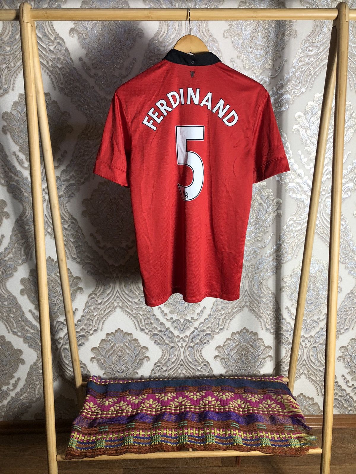 Other VERY RARE NIKE FC MANCHESTER UNITED ENGLAND SOCCER JERSEY Size US M / EU 48-50 / 2 - 1 Thumbnail