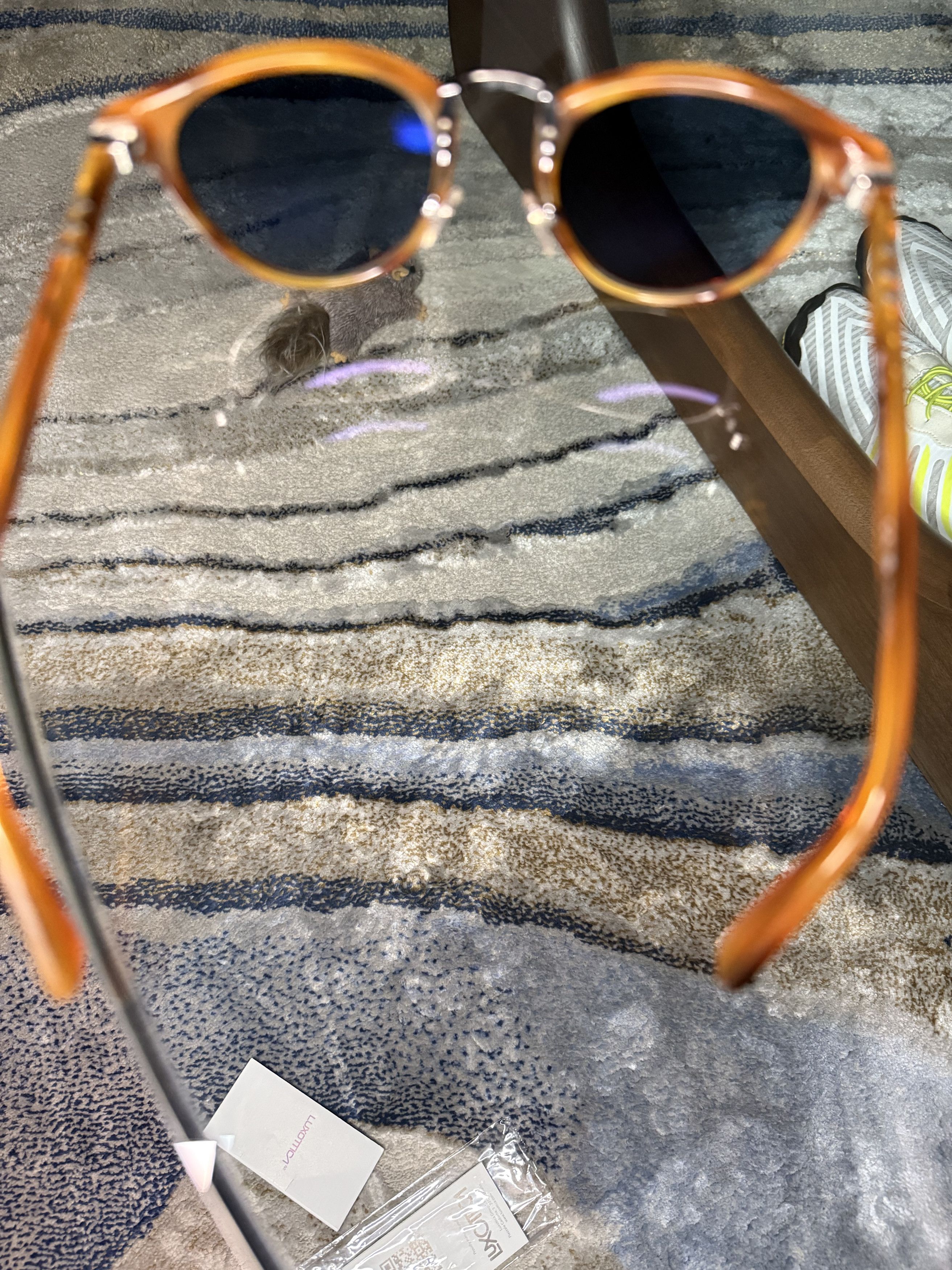 Persol Persol Polarized Sunglassess, Type Writer Edition 0PO3108S Size ONE SIZE - 7 Thumbnail