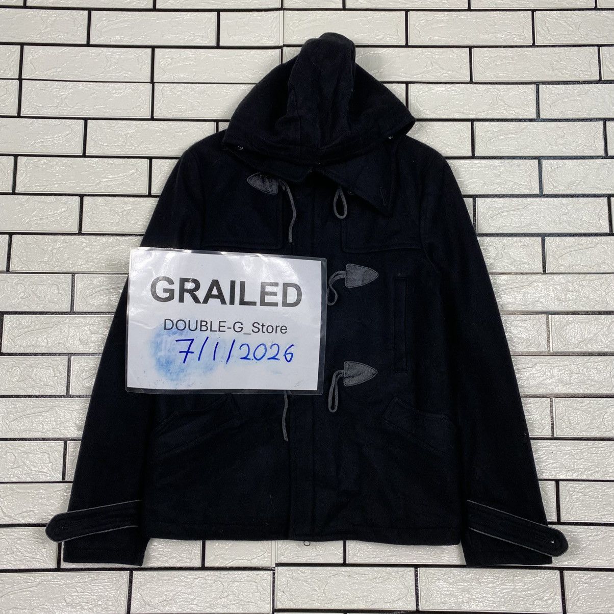 PPFM 📌Biker Wool Duffle Jacket PPFM Bondage Issey Miyake Size US L / EU 52-54 / 3 - 1 Thumbnail