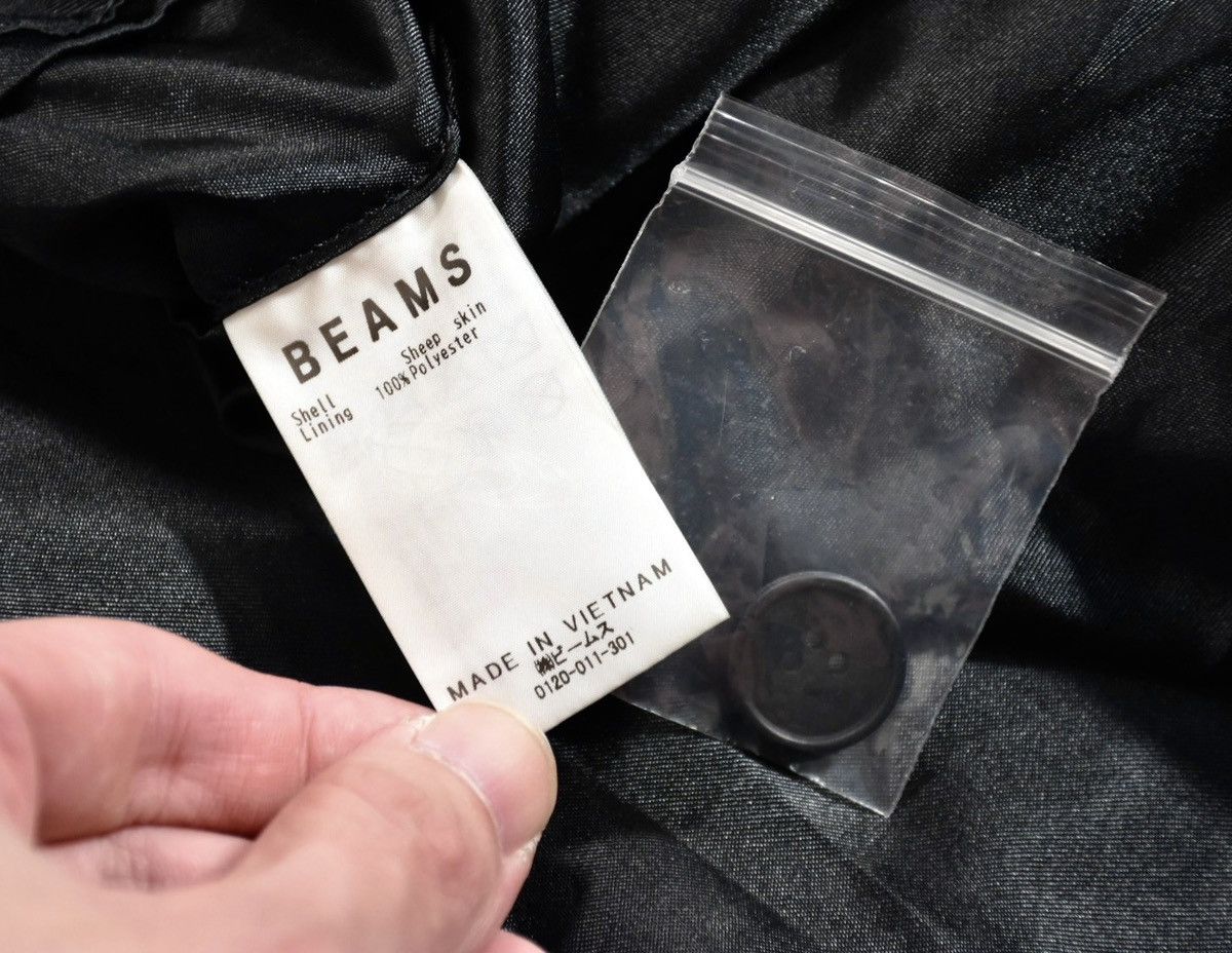 Beams Plus Beams USED ZIP LEATHER JKT size M Size US M / EU 48-50 / 2 - 10 Thumbnail