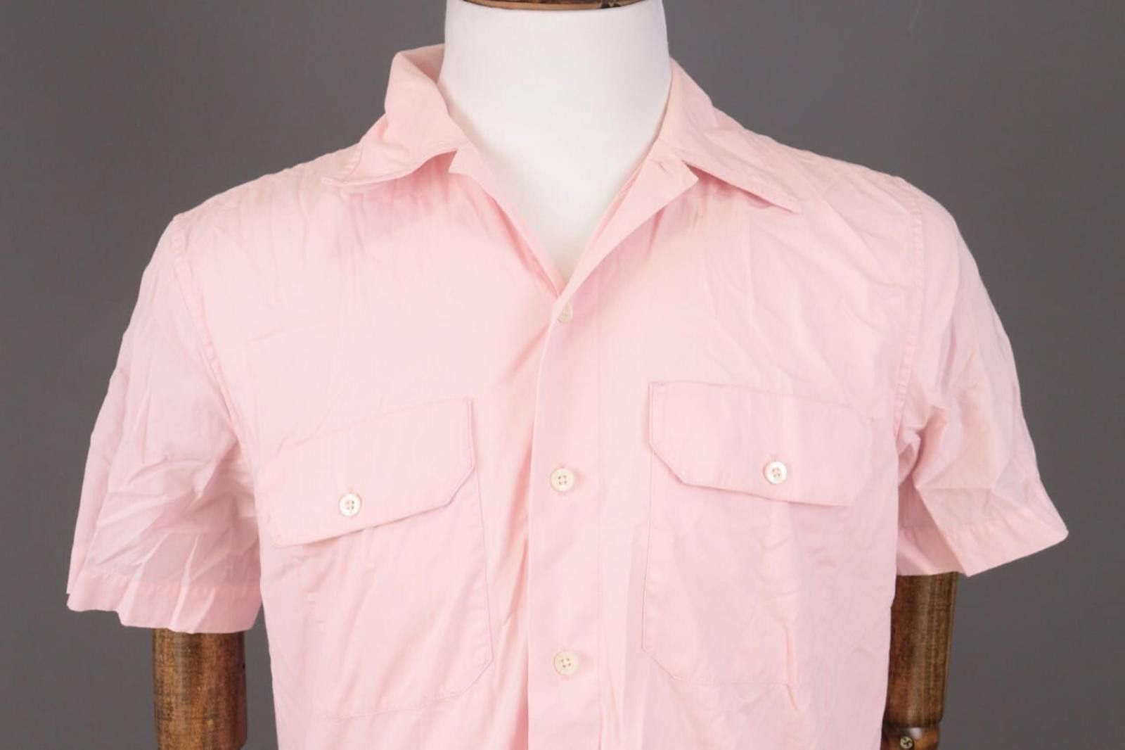 Carhartt Men Carhartt Pink Two Pocket Button Up Shirt Size L Size US L / EU 52-54 / 3 - 2 Thumbnail