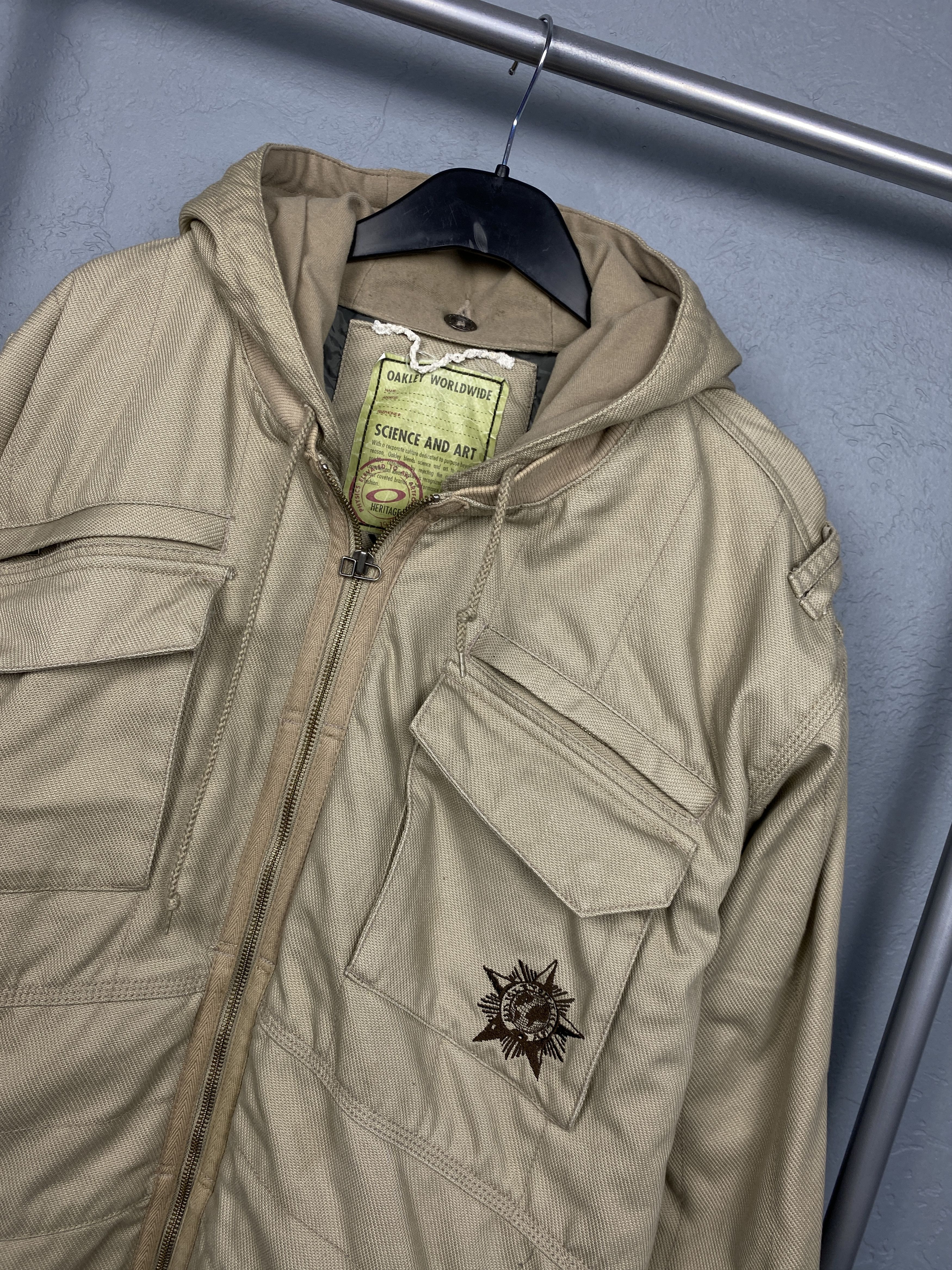Oakley Oakley Worldwide Vintage Mens Jacket Size US XXL / EU 58 / 5 - 2 Thumbnail