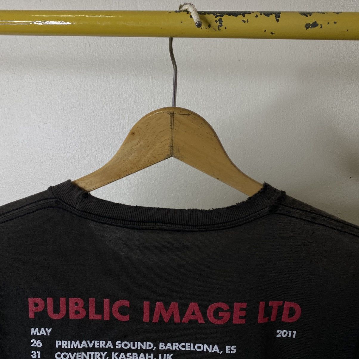 Band Tees 2011 PiL Public Image Ltd Punk Band Johnny Rotten Tour Tee Size US S / EU 44-46 / 1 - 8 Thumbnail
