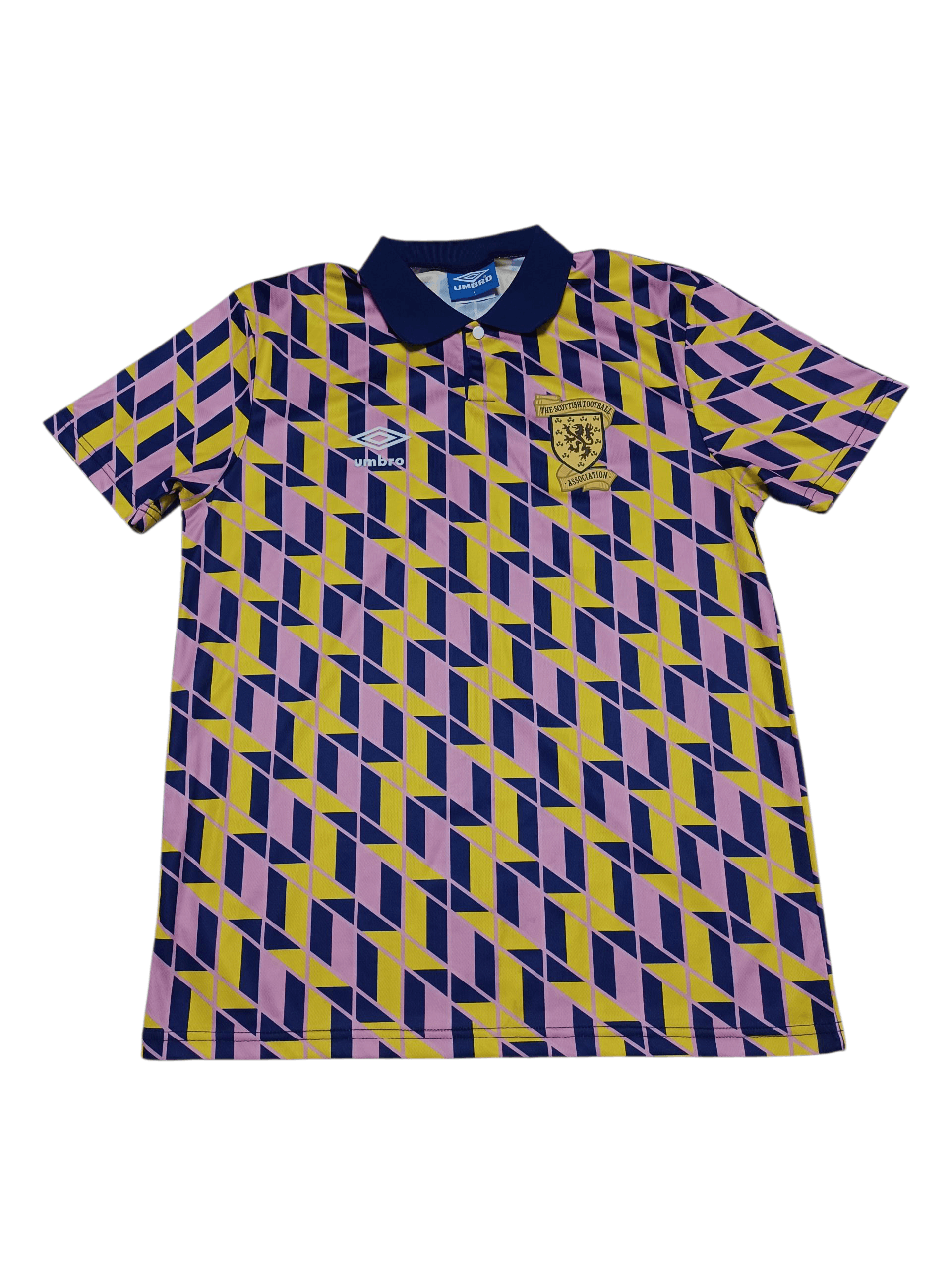 Umbro SCOTLAND UMBRO VINTAGE SOCCER JERSEY RARE Size US L / EU 52-54 / 3 - 1 Thumbnail