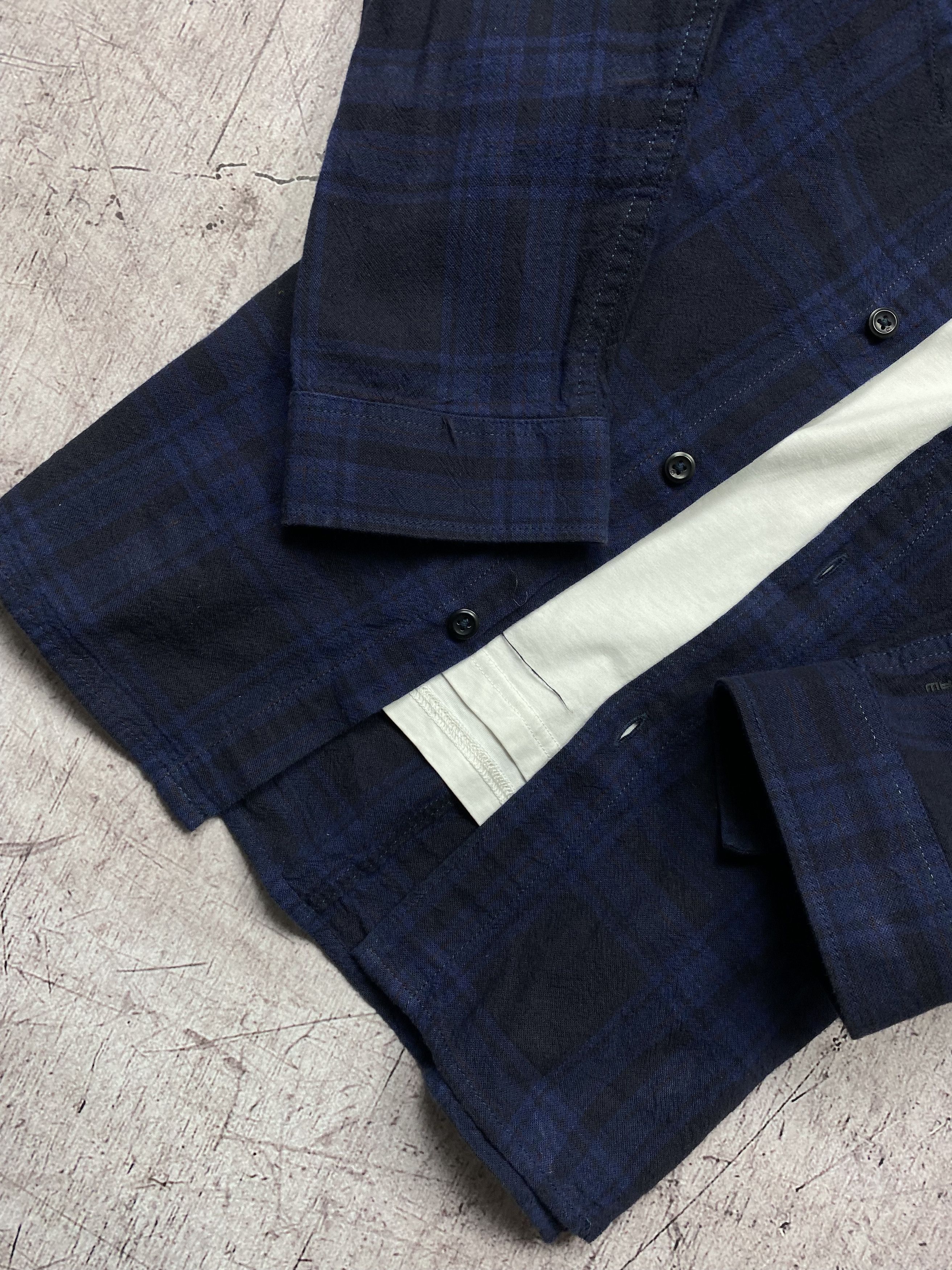 Flannel × G-Star G Star Raw Vintage Mens Flannel Plaid Shirt Size US L / EU 52-54 / 3 - 3 Thumbnail