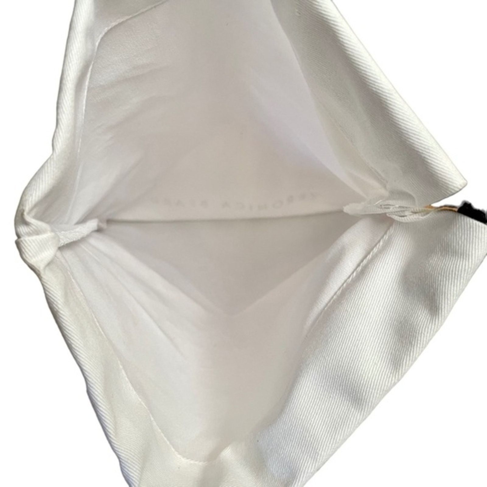 Veronica Beard Veronica Beard White Drawstring Dust Bag Storage Cover Size ONE SIZE - 3 Thumbnail