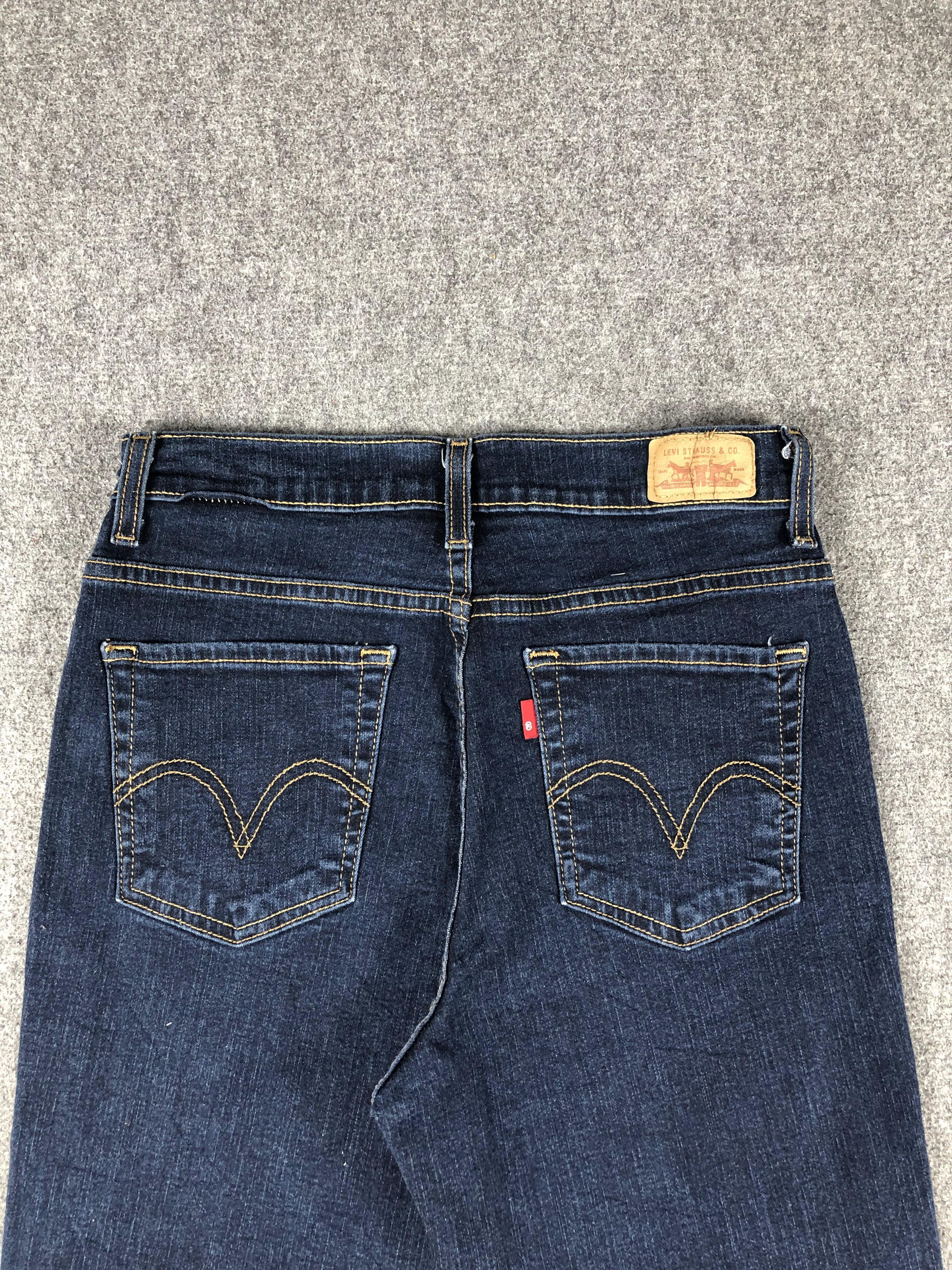 Levi's Vintage Levis Dark Blue Bootcut Bell Bottom Jeans DP2230 Size US 27 - 4 Thumbnail