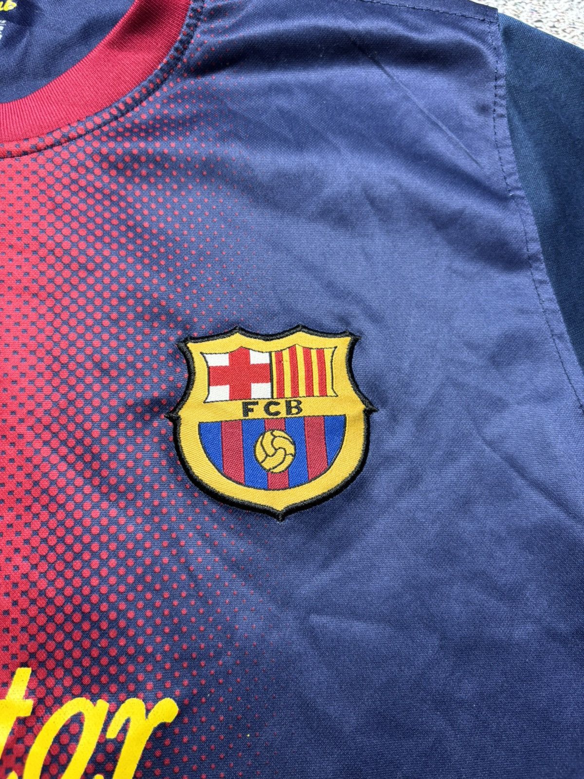 Nike Jersey Messi Barcelona Nike 2012 2013 football y2k navy blue Size US S / EU 44-46 / 1 - 4 Thumbnail