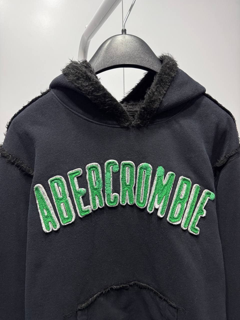 Abercrombie & Fitch Vintage Abercrombie & Fitch Fur Lined Hoodie Y2K Japan Style Size US M / EU 48-50 / 2 - 5 Thumbnail