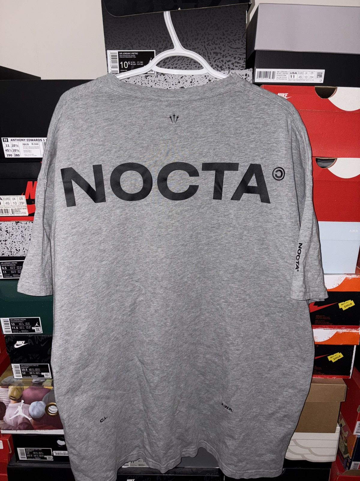 NOCTA × Nike Nike NOCTA Grey T-Shirt Size US XXL / EU 58 / 5 - 2 Thumbnail