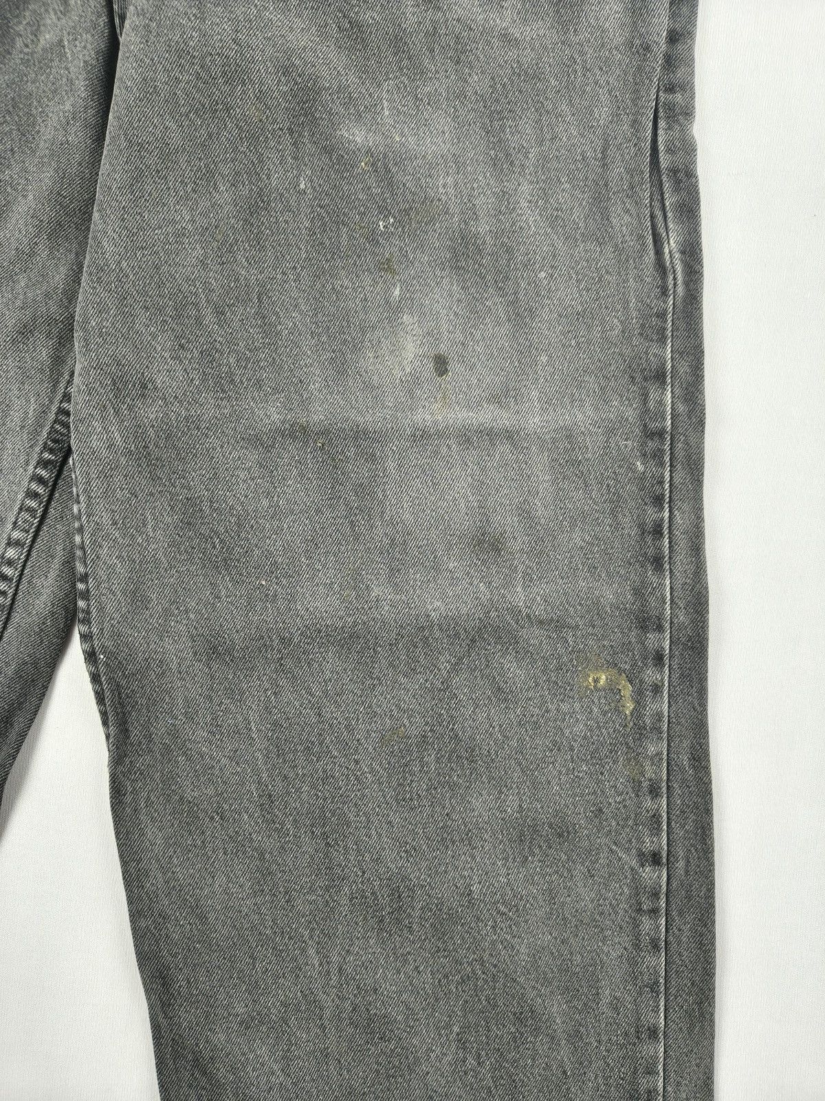 Southpole Garment Stage Y2K Grunge Religious Graphic Grey Jeans (044) Size US 32 / EU 48 - 10 Thumbnail