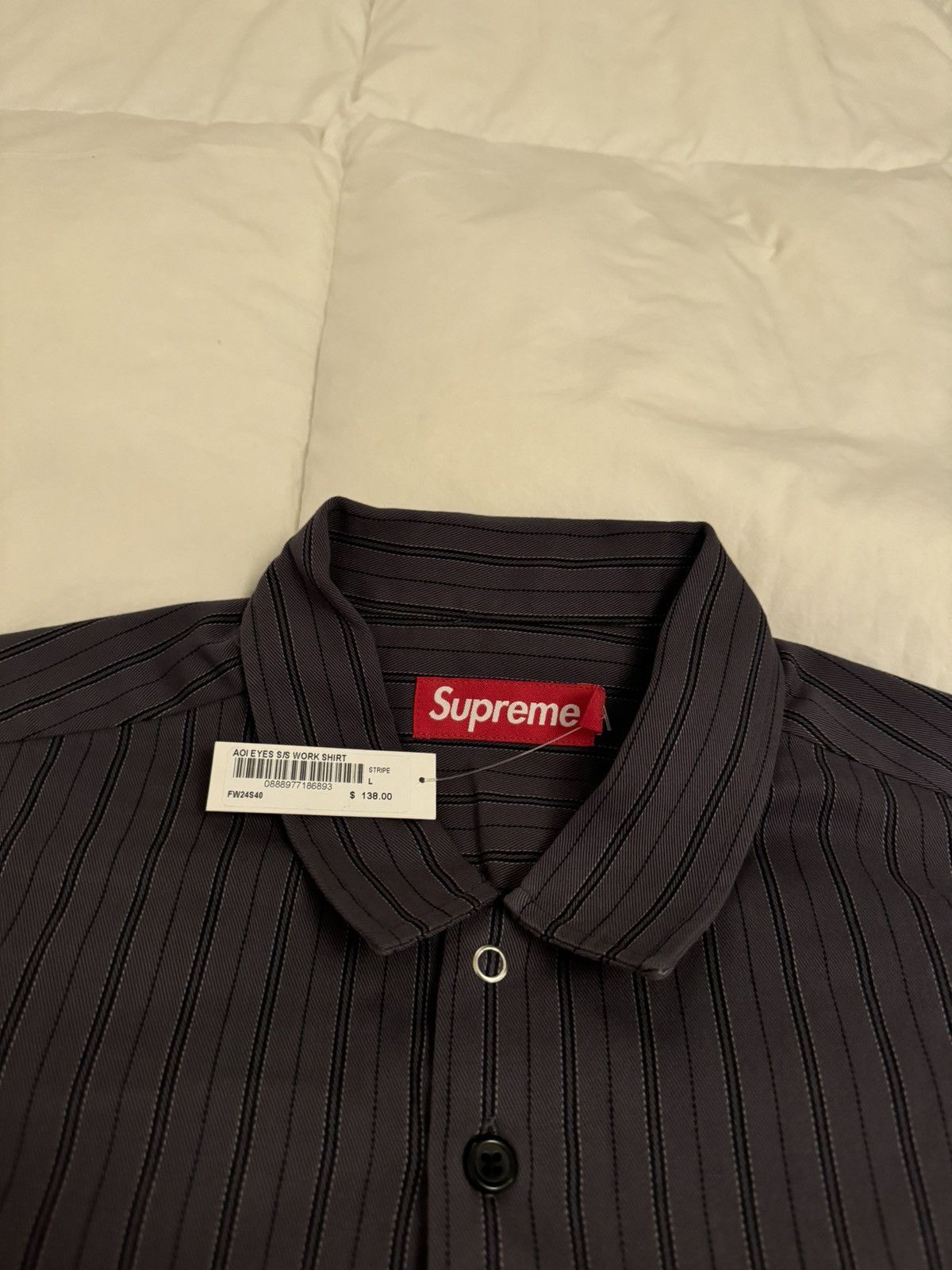 Supreme Aoi Eyes S/S Work Shirt 雪ぐ 