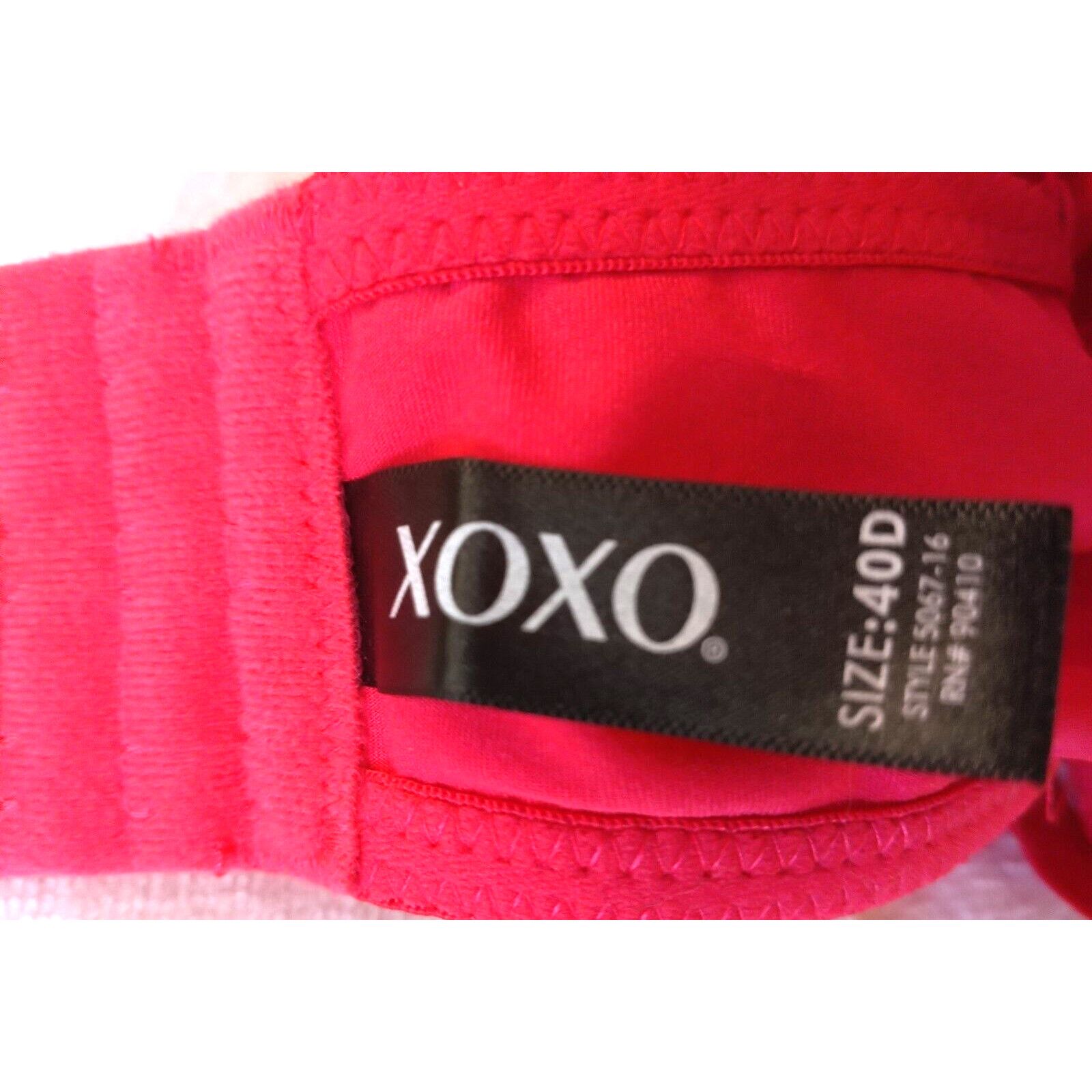 XOXO XOXO Hypnotic Pink 40D 'See My Back!' Sexy Bra MSRP $28 NWT Size ONE SIZE - 7 Thumbnail