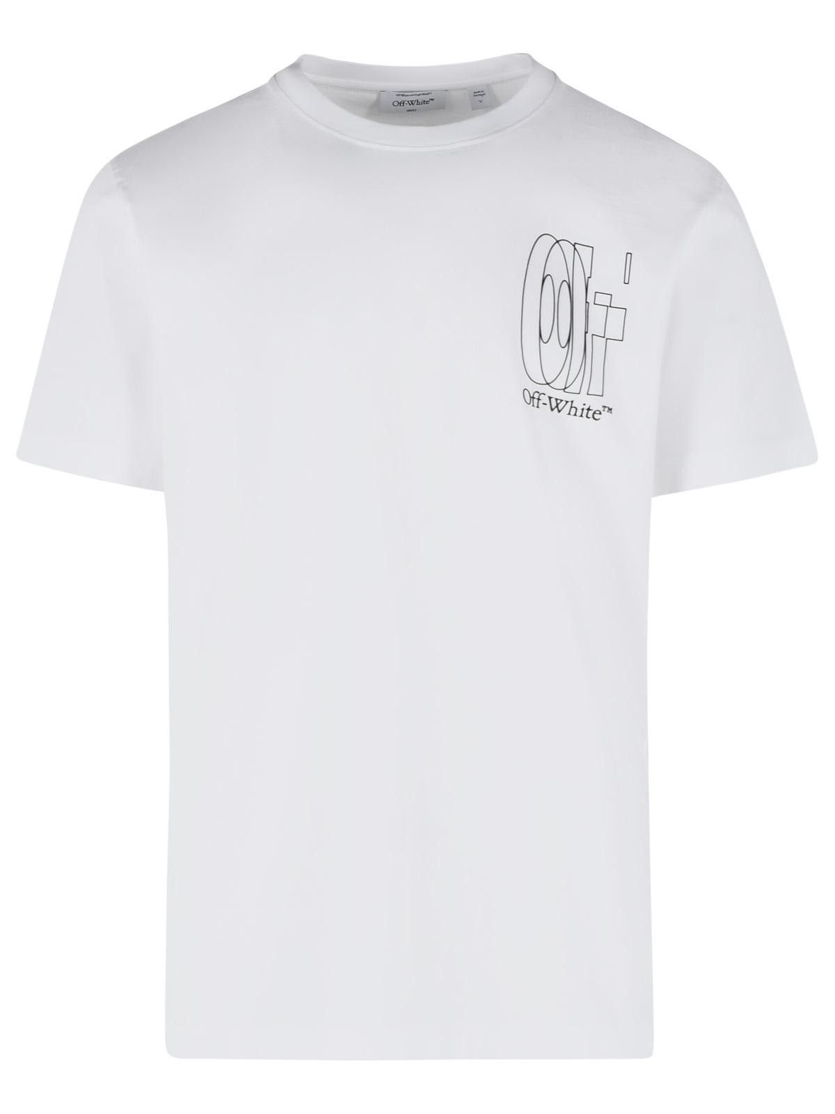 Off-White OFF-WHITE 'Big Double Arrow' White Cotton T-Shirt Size US XL / EU 56 / 4 - 1 Thumbnail