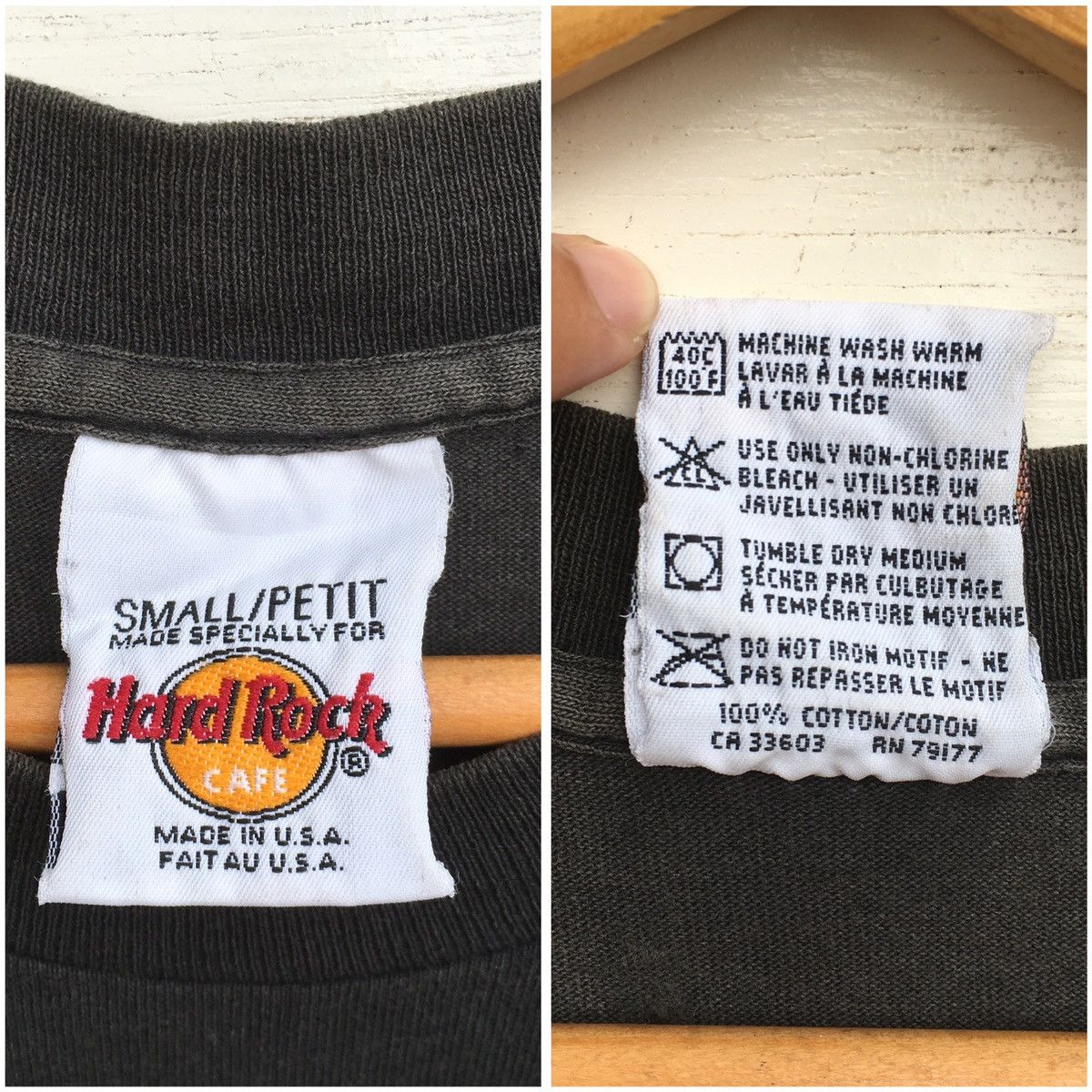 Hard Rock Cafe Rare Sun Faded Vintage 90s Hard Rock Cafe Honolulu Size US S / EU 44-46 / 1 - 6 Thumbnail