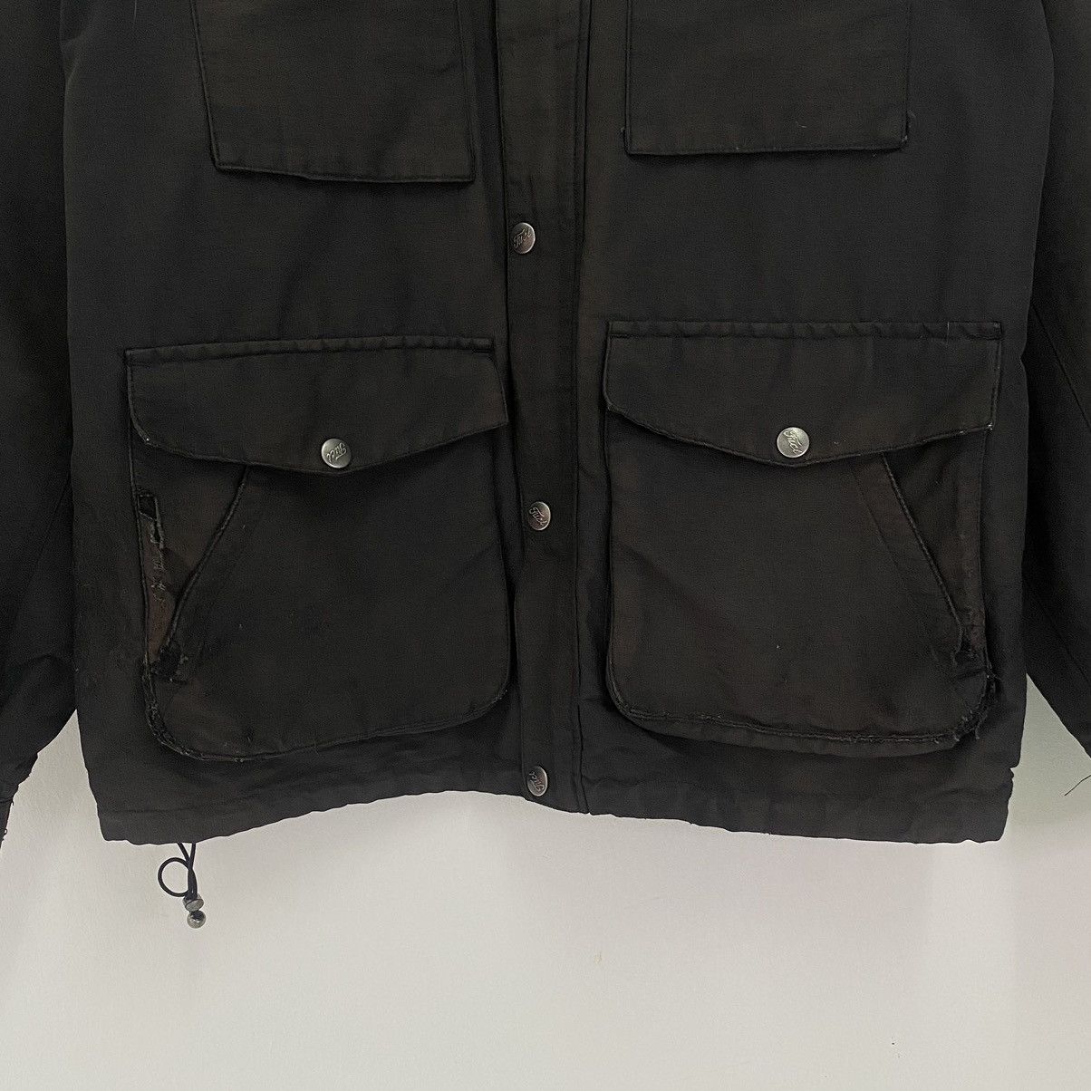 FUCT × SSDD × Vintage FUCT Ssdd USA Upside Down Flag Gorpcore StyleParka Jacket Size US S / EU 44-46 / 1 - 8 Thumbnail