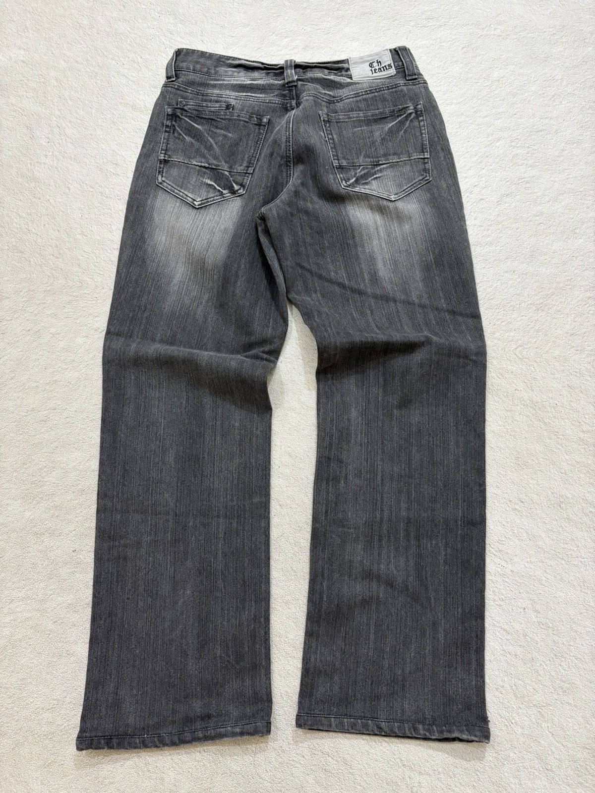 Number (N)ine 2000s CH jeans japan smokewash Denim y2k style Size US 31 - 5 Thumbnail