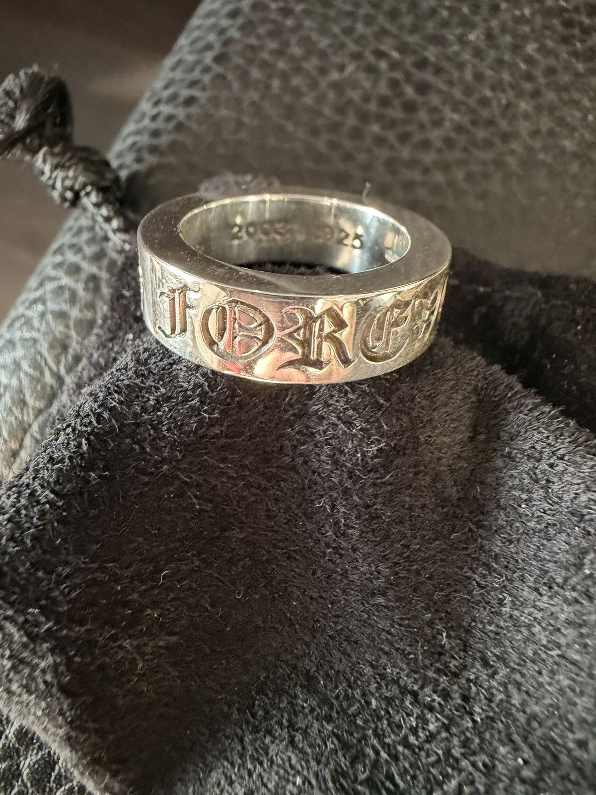 Chrome Hearts Chrome Hearts ‘Forever ring’ SIZE 4.5 Size ONE SIZE - 3 Thumbnail