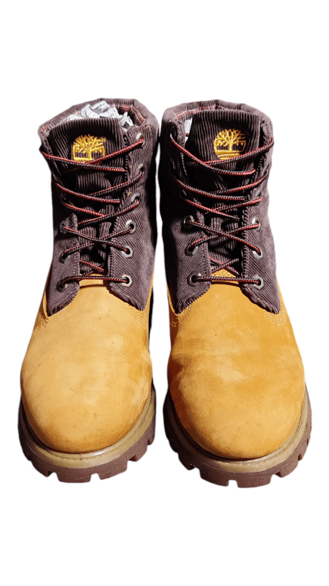 Timberland Timberland Roll Top Wheat Boots Suede & Corduroy Size US 9.5 / EU 42-43 - 4 Thumbnail