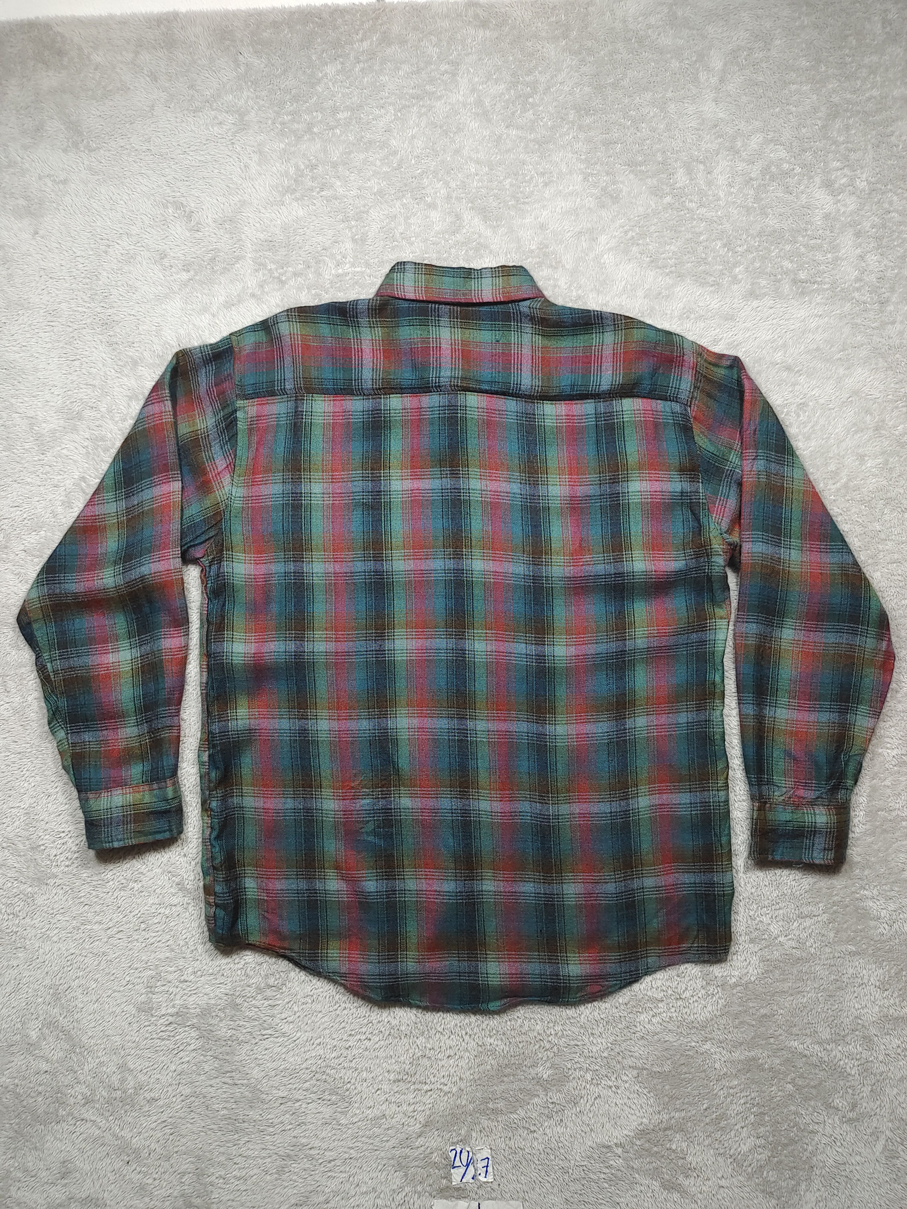 Northwest Territory × Vintage VINTAGE NORTHWEST TERRITORY FLANNEL CHECKERD L/S SHIRT Size US L / EU 52-54 / 3 - 2 Thumbnail