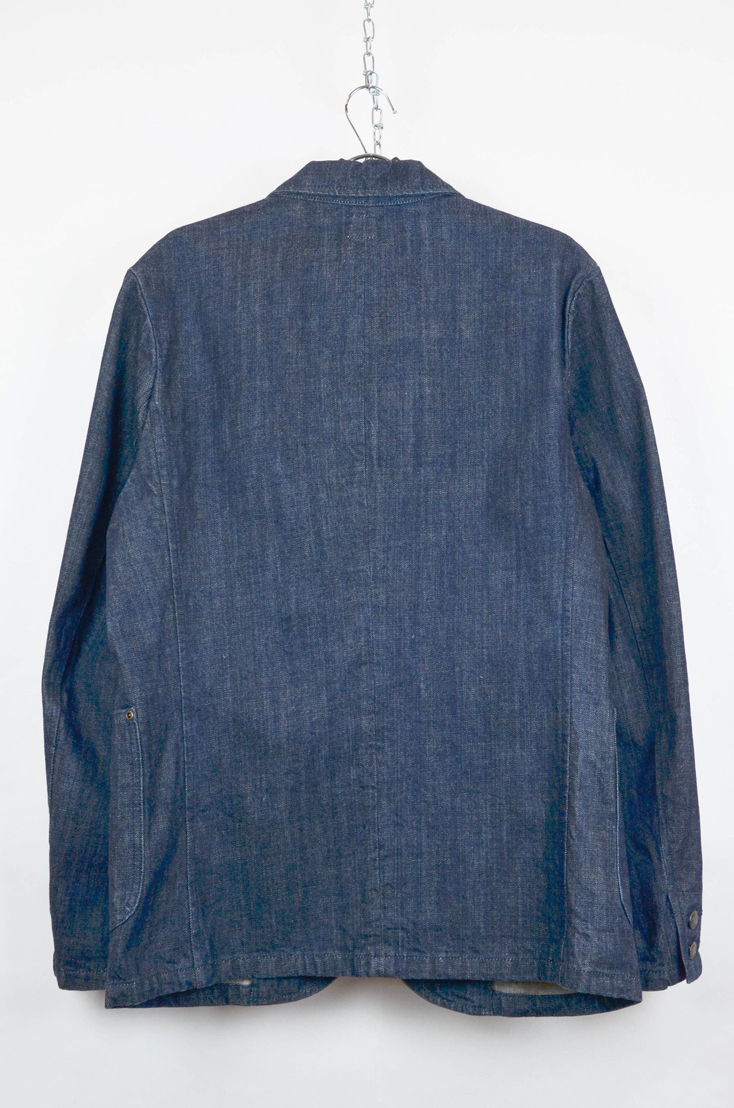 Emmett Emmett Granger Indigo Denim Blazer Jacket - Size M Size US M / EU 48-50 / 2 - 2 Thumbnail