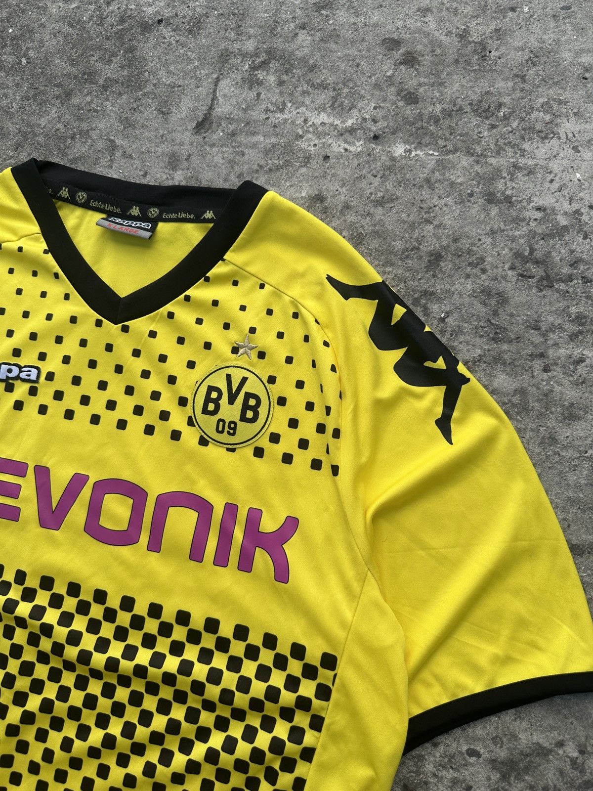 Kappa Kappa Borussia Dortmund Soccer Jersey Rare Blokecore VTg XL Size US XL / EU 56 / 4 - 3 Thumbnail