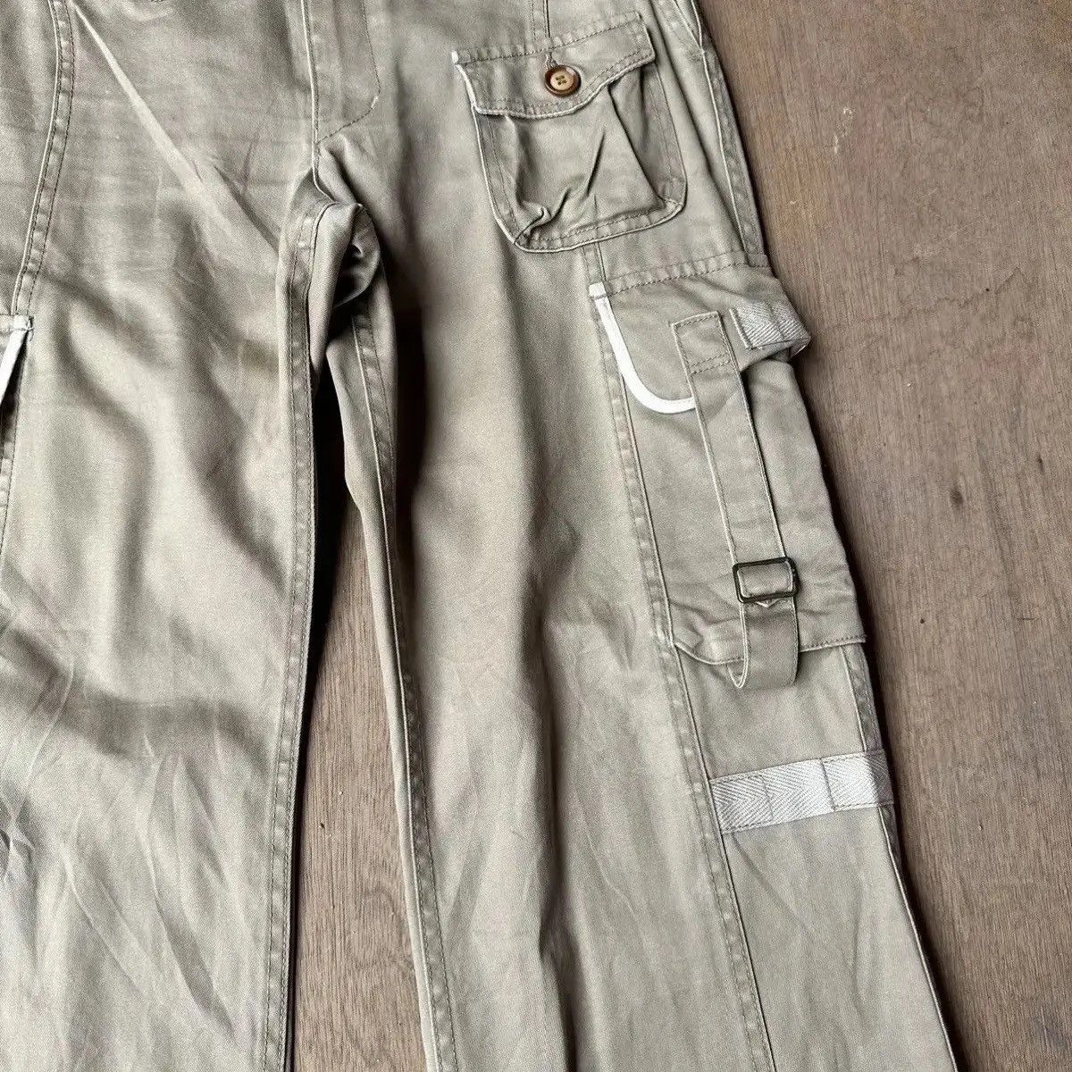 Japanese Brand VINTAGE BODY BUTTER BONDAGE PUNK DOUBLE BONE CARGO SIZE S Size US 31 - 8 Thumbnail