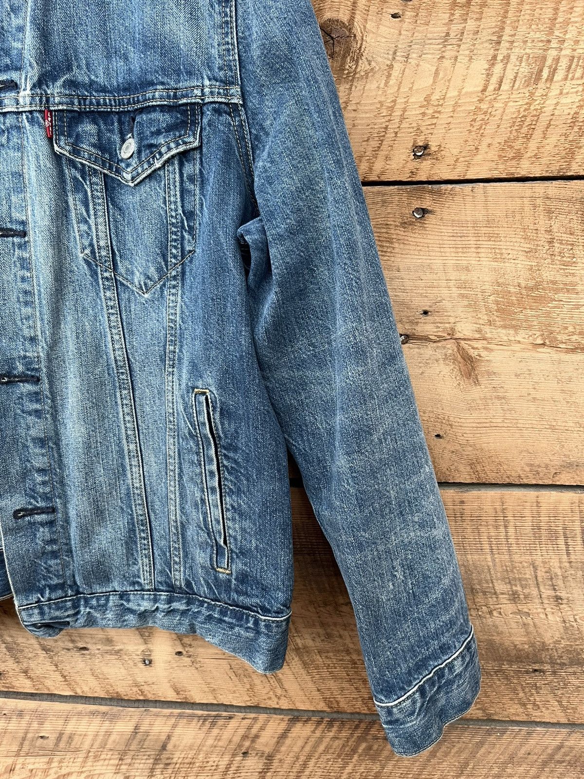 Levi's Levi’s Denim Jean Jacket Vintage LVC Size US M / EU 48-50 / 2 - 6 Thumbnail