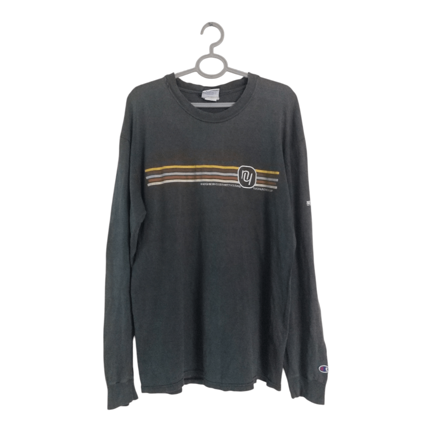 Champion × Neighborhood Vintage Neighborhood 3204 x Champion Striped Tshirt Size US M / EU 48-50 / 2 - 1 Thumbnail