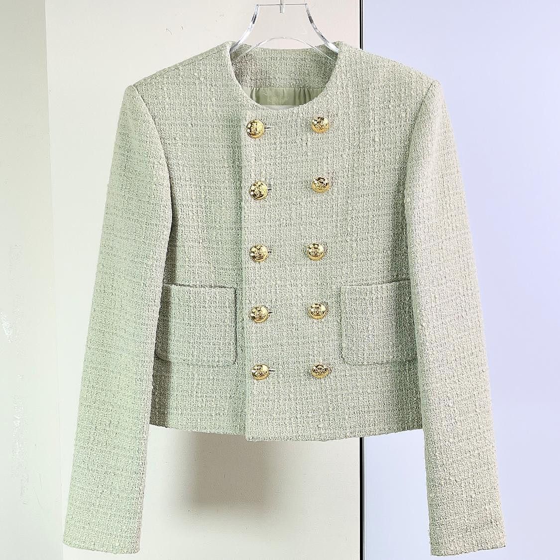 Celine Celine Tweed Button Up Jacket Size 34 Size XS / US 0-2 / IT 36-38 - 1 Thumbnail