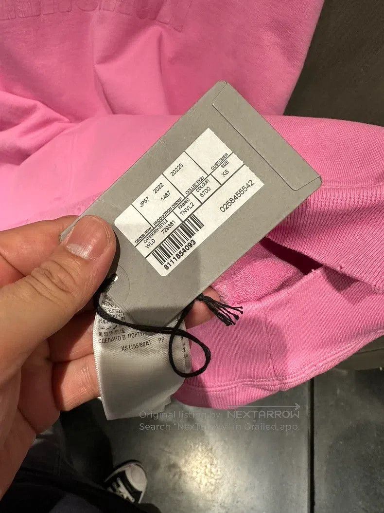 Balenciaga Balenciaga Pink hoodie Size US XS / EU 42 / 0 - 6 Thumbnail