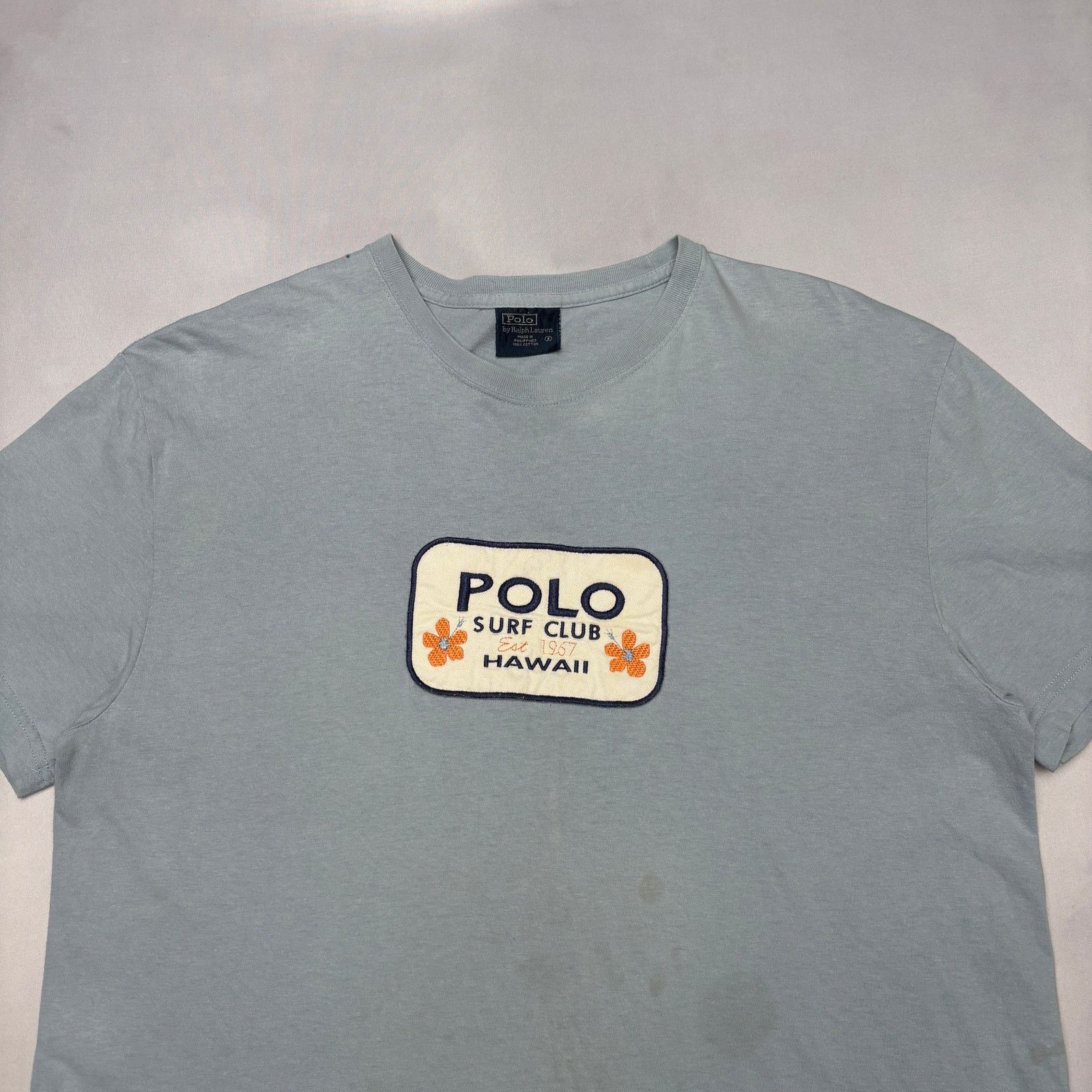 Polo Ralph Lauren Vintage Polo Ralph Lauren Surf Club Hawaii Shirt Men's Small Size US S / EU 44-46 / 1 - 2 Thumbnail