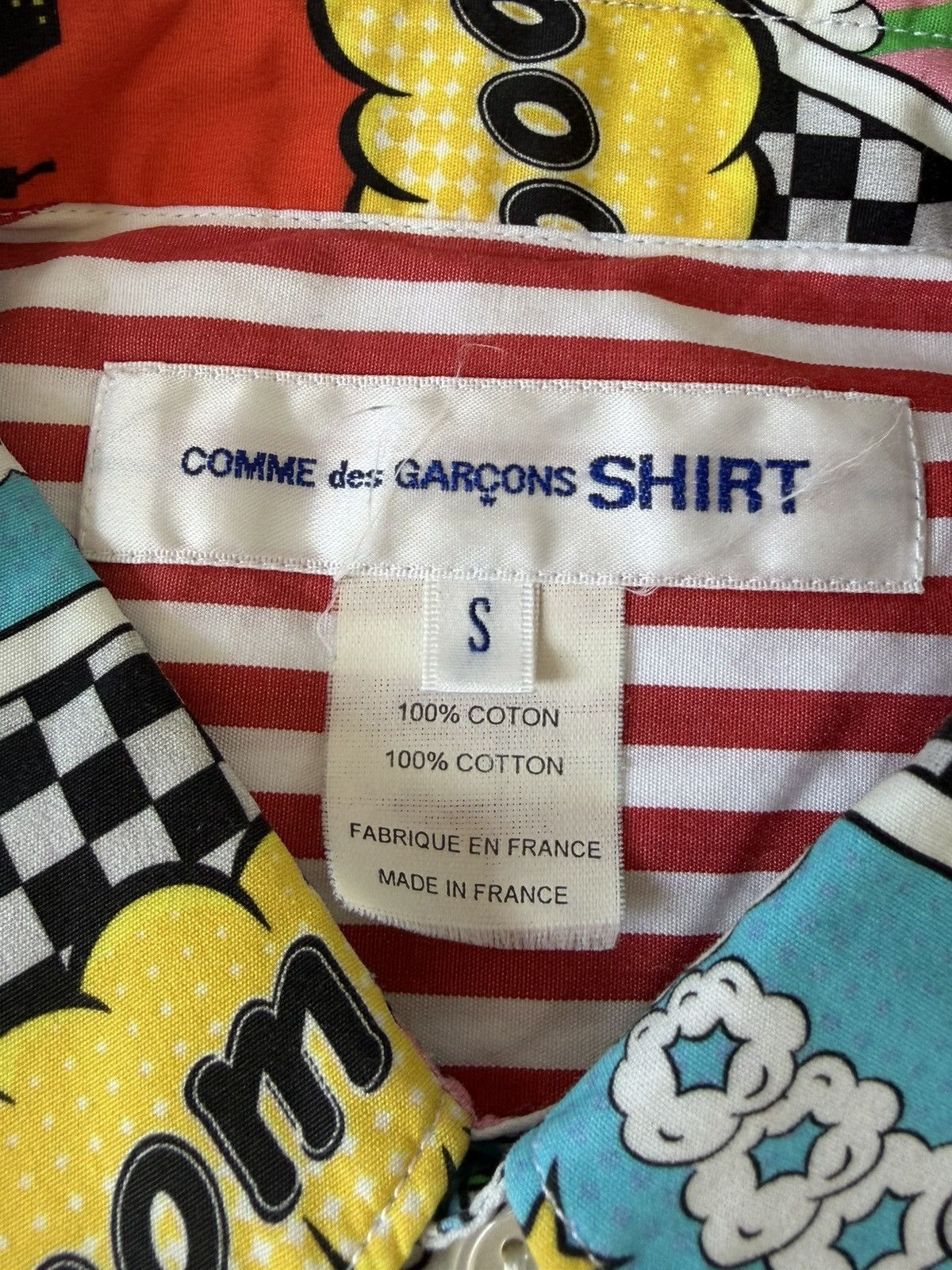 Comme des Garcons Comme Des Garçons SHIRT Multicolor Comic Book Print Size US S / EU 44-46 / 1 - 6 Thumbnail