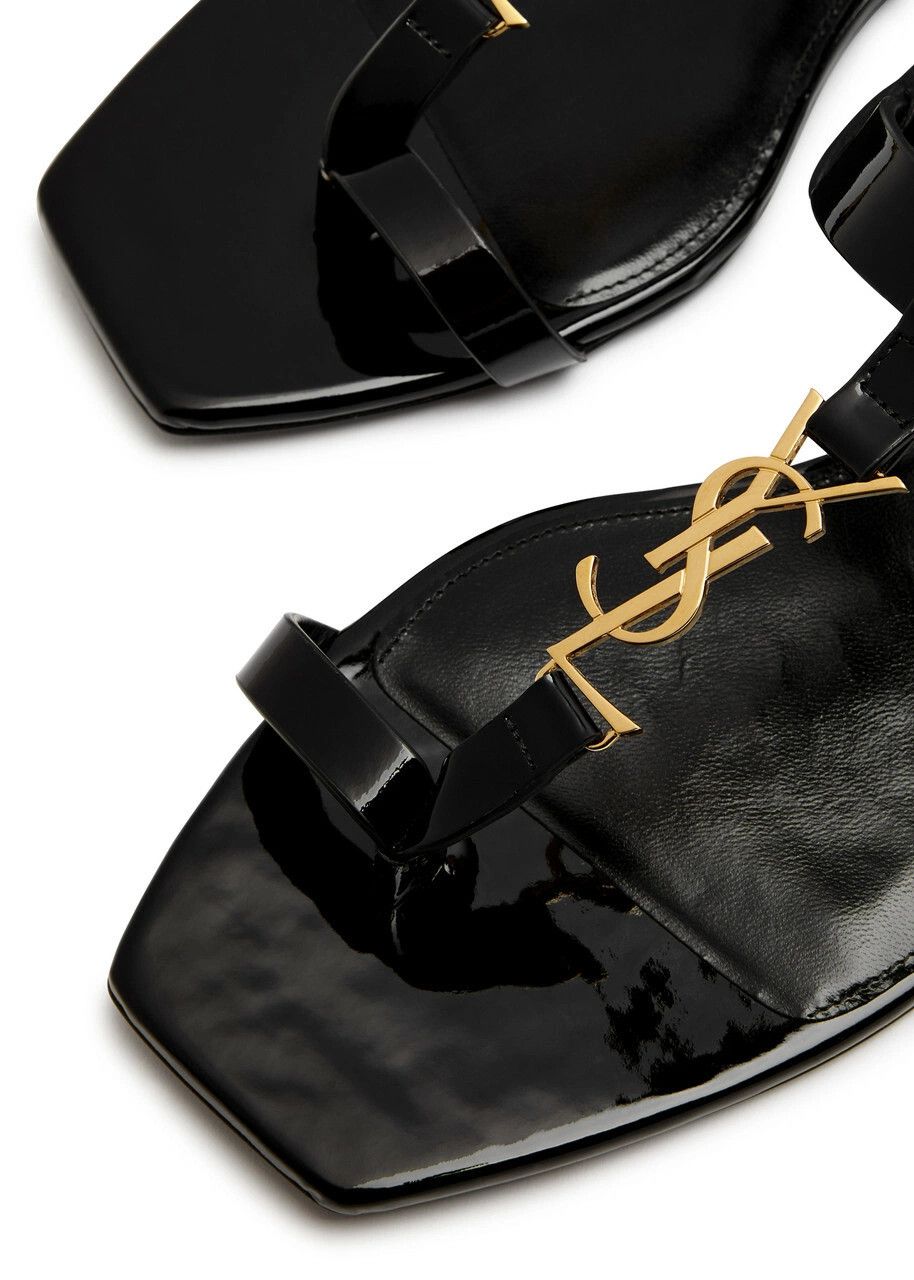 Saint Laurent Paris o1tp1o0125 Sandal in Black Size US 10 / IT 40 - 3 Thumbnail