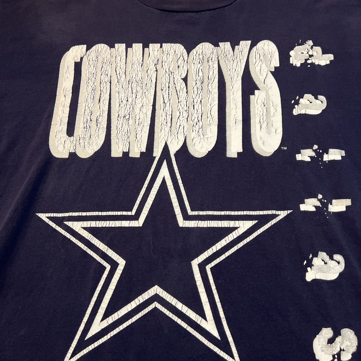 Vintage XXL Locker Line Dallas Cowboys Vintage Graphic T Shirt Size US XXL / EU 58 / 5 - 4 Thumbnail