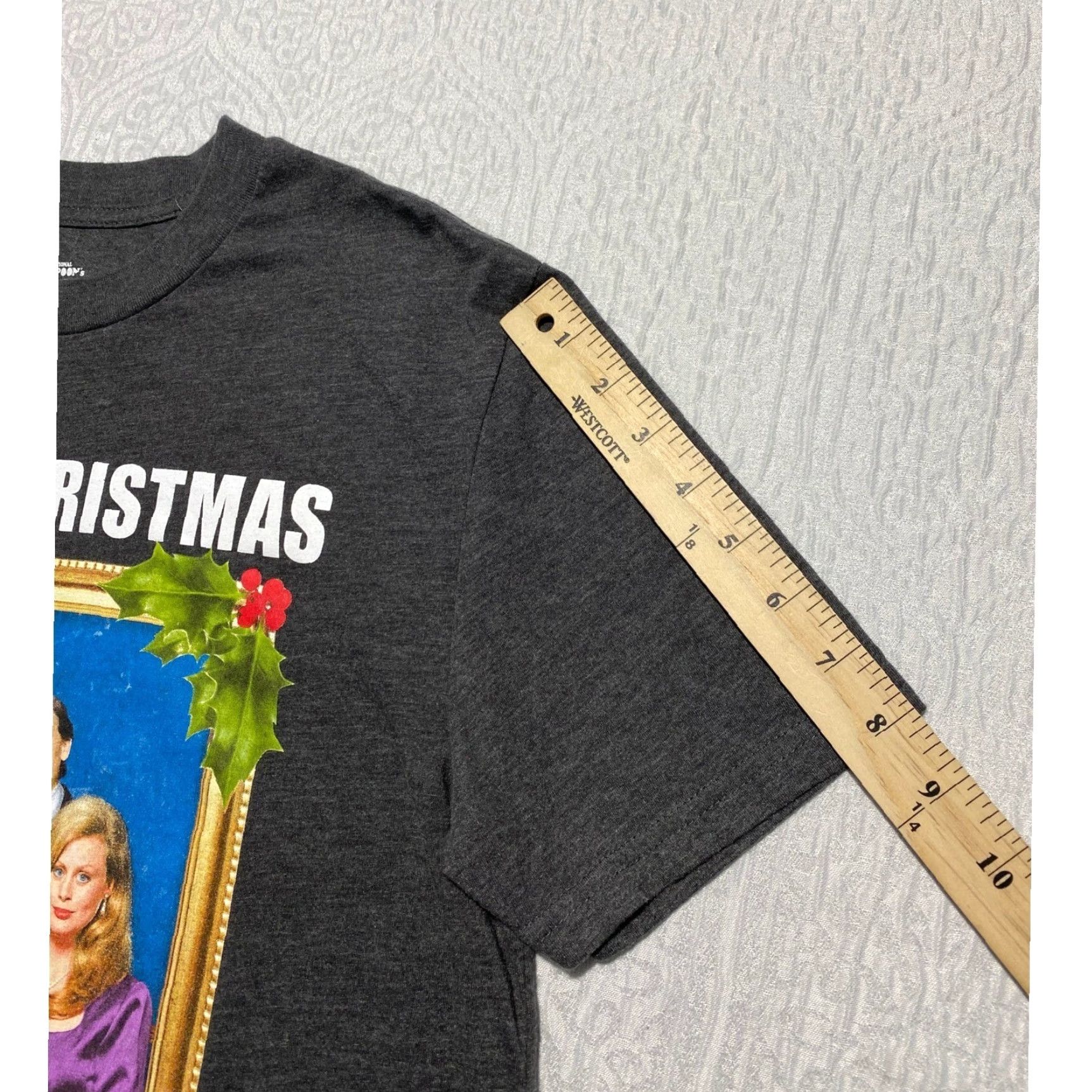 Vintage National Lampoon's T-Shirt Men's Large Gray Christmas Vacation Griswolds Movie Size US L / EU 52-54 / 3 - 7 Thumbnail