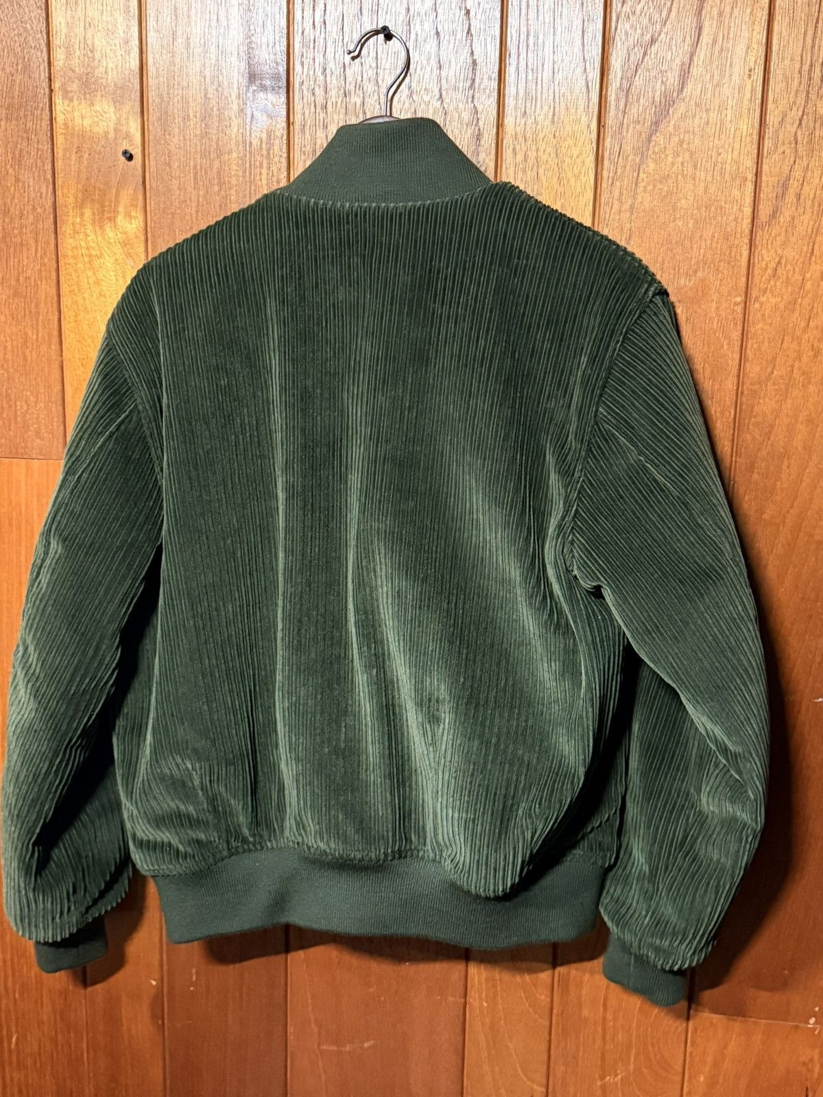 Aime Leon Dore Aimé Leon Dore Green Corduroy Bomber Jacket - Quilted Lining Size US S / EU 44-46 / 1 - 6 Thumbnail