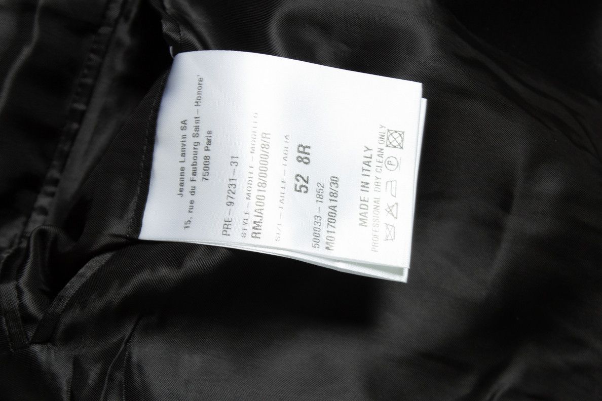 Lanvin Lanvin, Red velvet blazer Size 52R - 5 Thumbnail