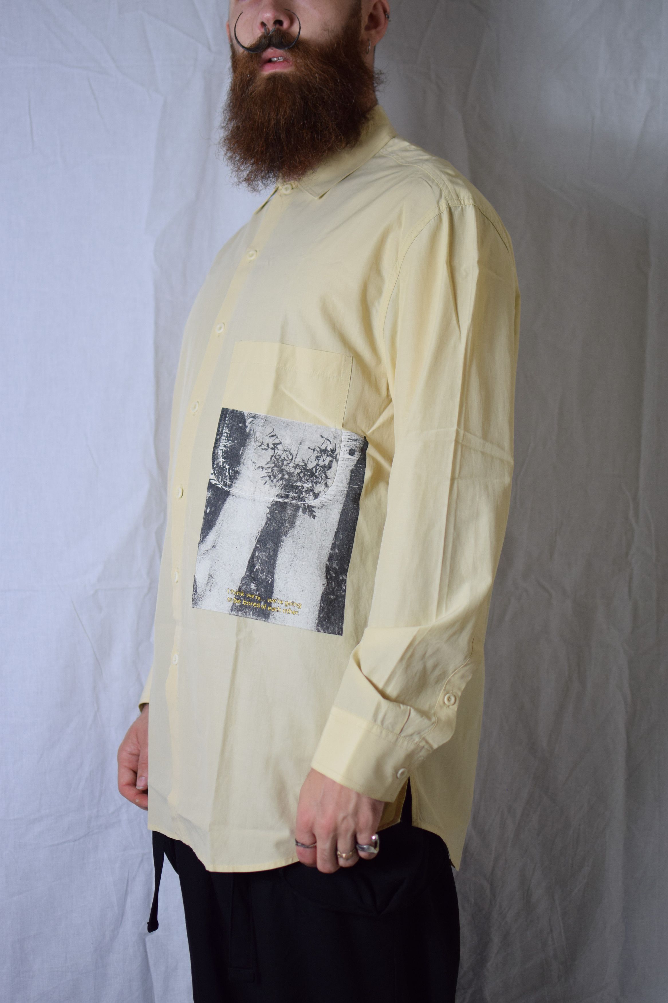 Song For The Mute SftM 19.1 Still Life Shirt - MSH058P_POPLNBNE Size US M / EU 48-50 / 2 - 5 Thumbnail